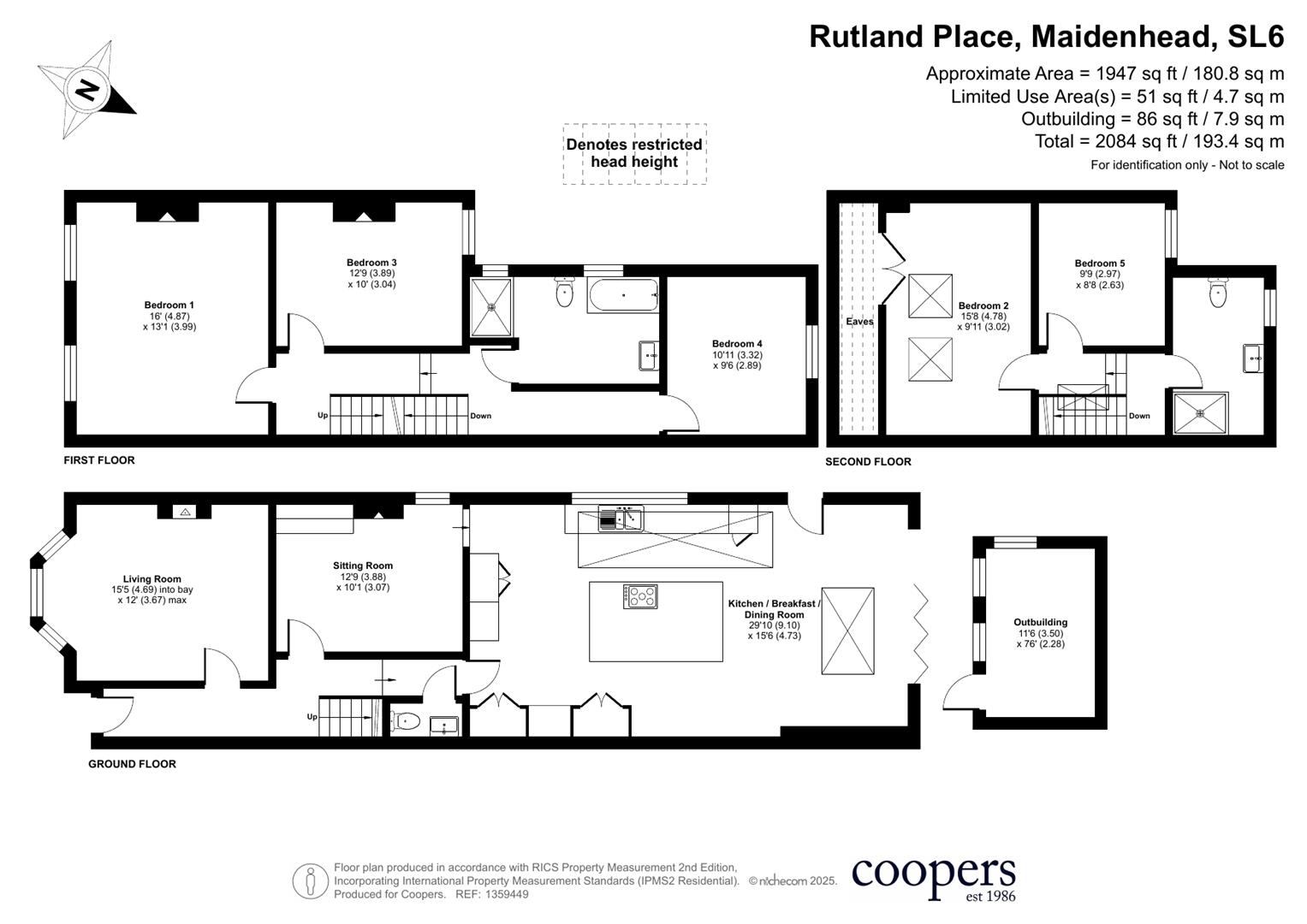 Rutland Place, Maidenhead floorplan
