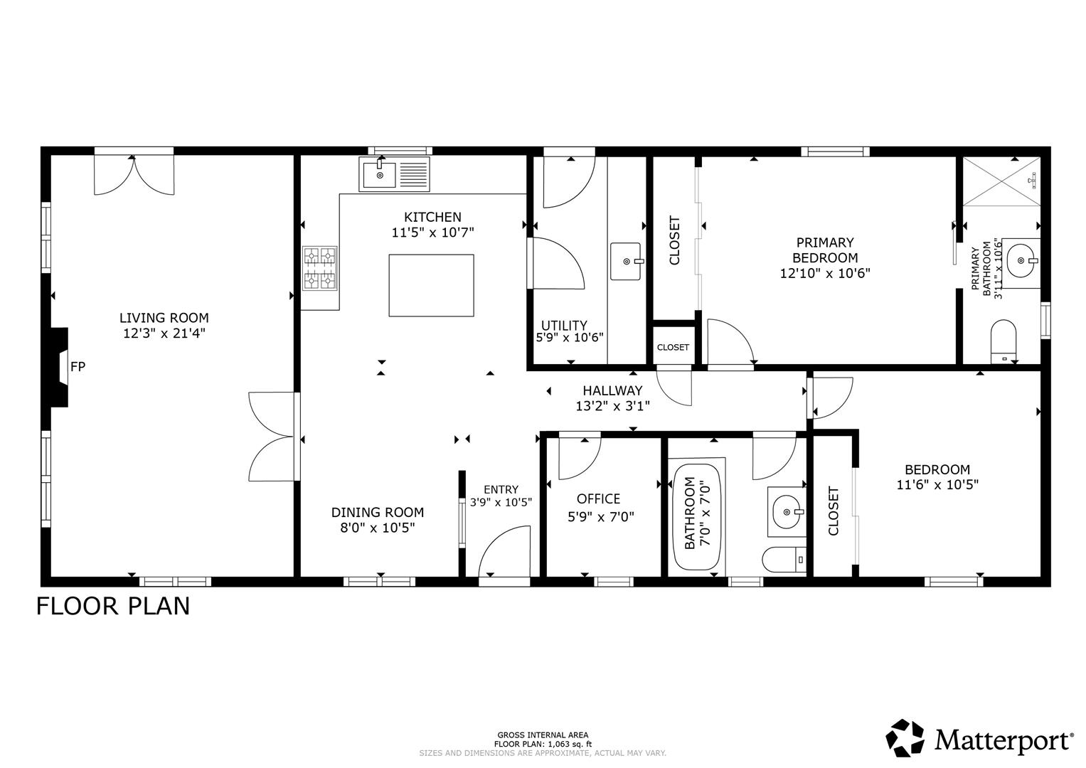 116, Pont Pentre Park, Pontypridd floorplan