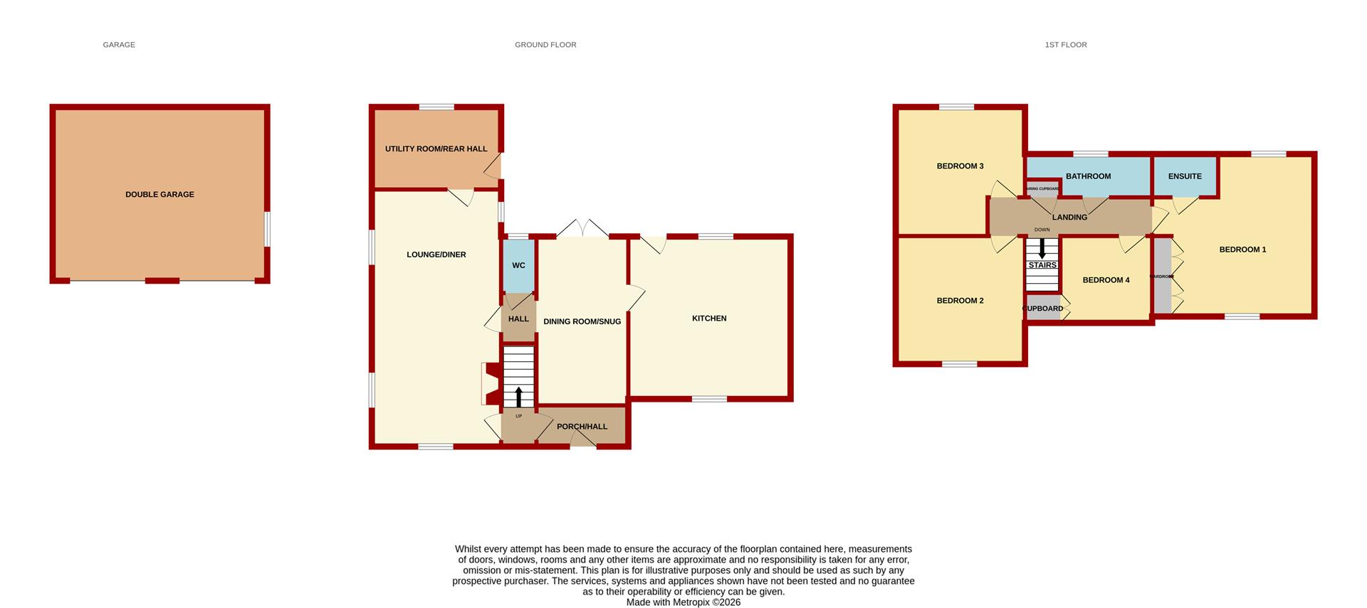 5, Pettycroft, Ruardean floorplan