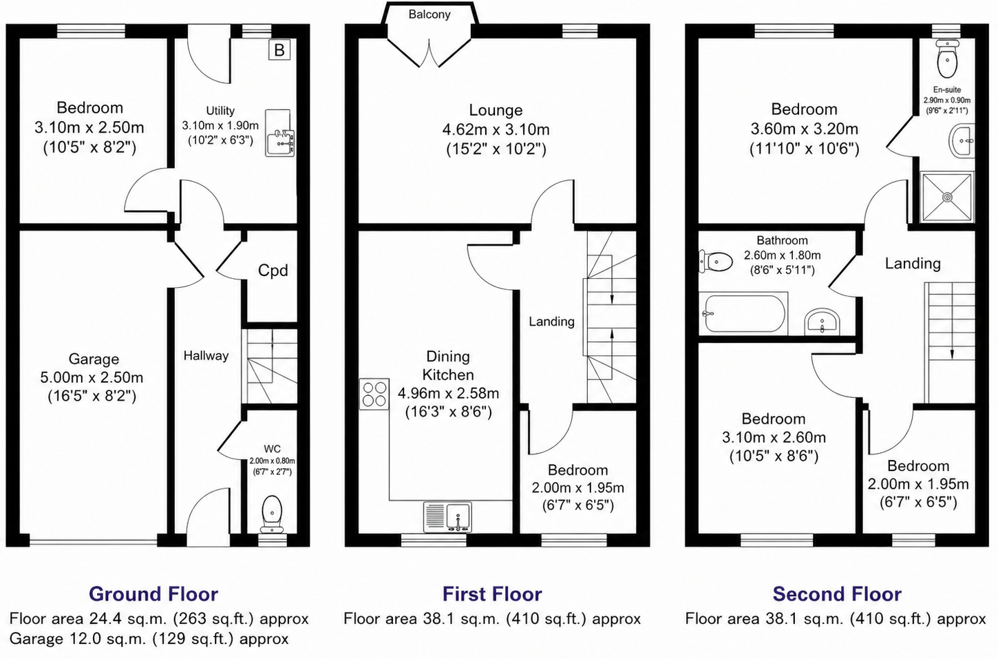 3a, Western Street, Barnsley floorplan