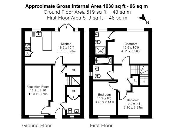 5, Poppy Gardens, Saffron Walden floorplan