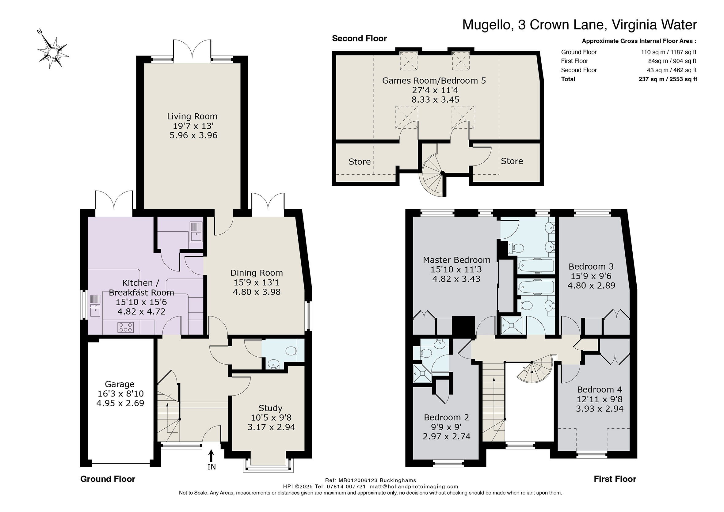 Mugello 3, Crown Lane, Virginia Water floorplan