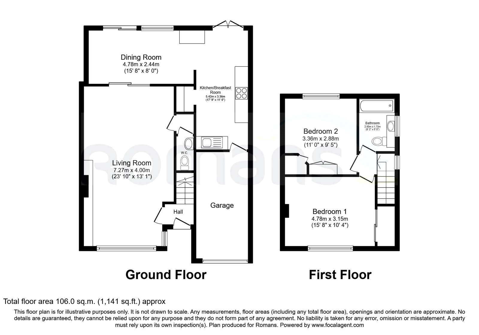 6, Redhatch Drive, Reading floorplan