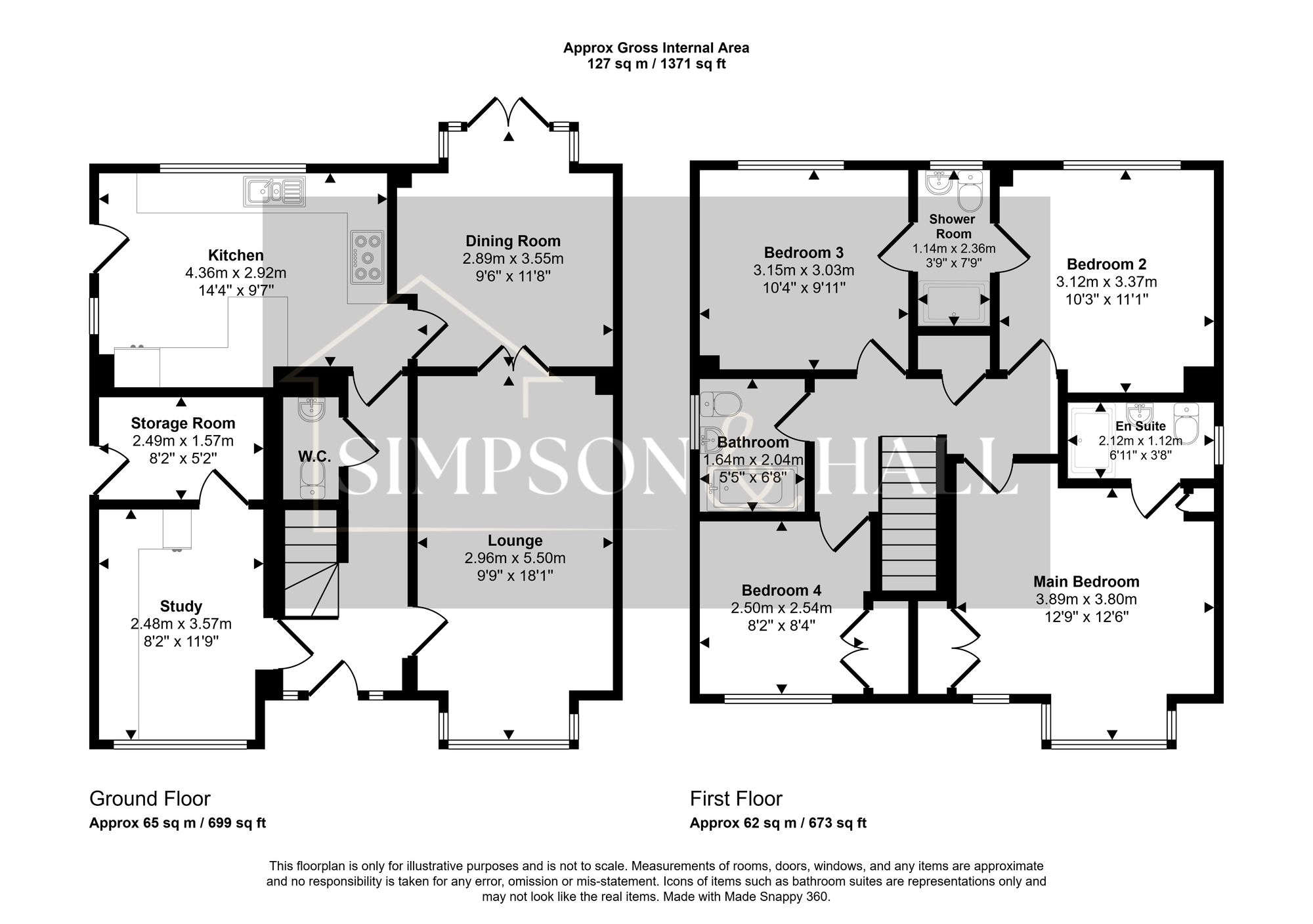 13 Harry Pay Close, Ashford floorplan