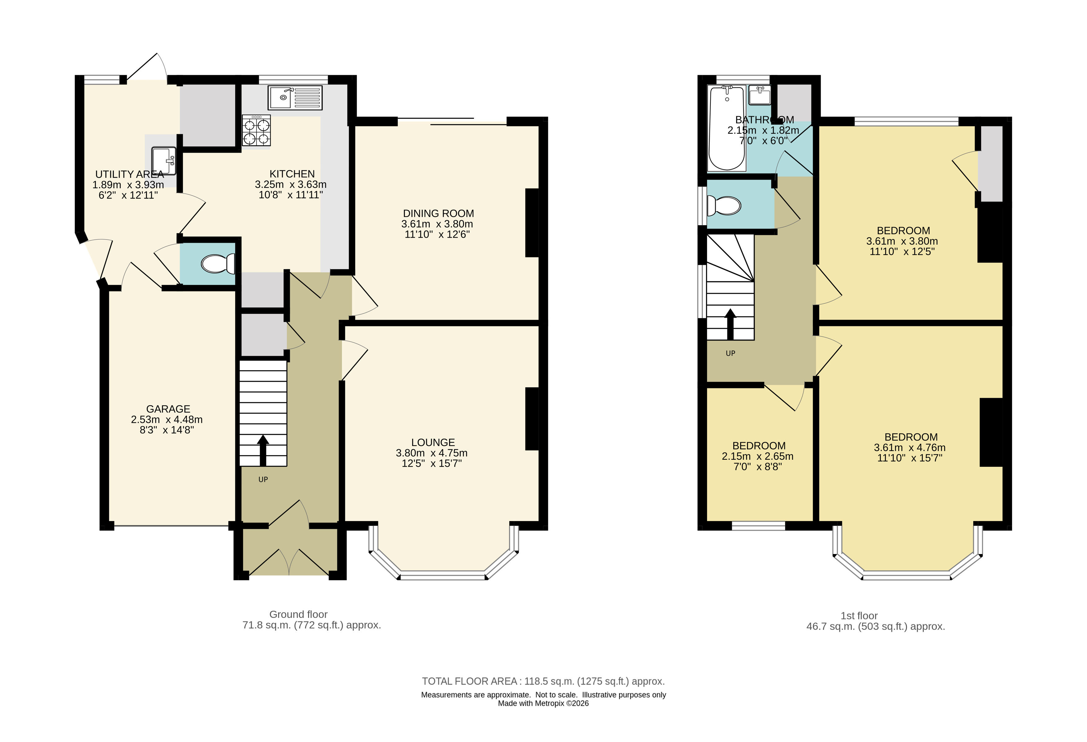 148, Church Hill Road, North Cheam floorplan