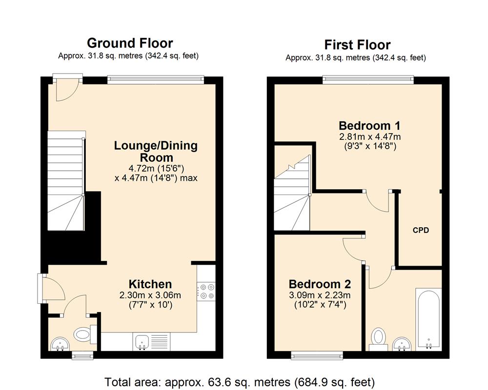 Gosden Road, Littlehampton floorplan