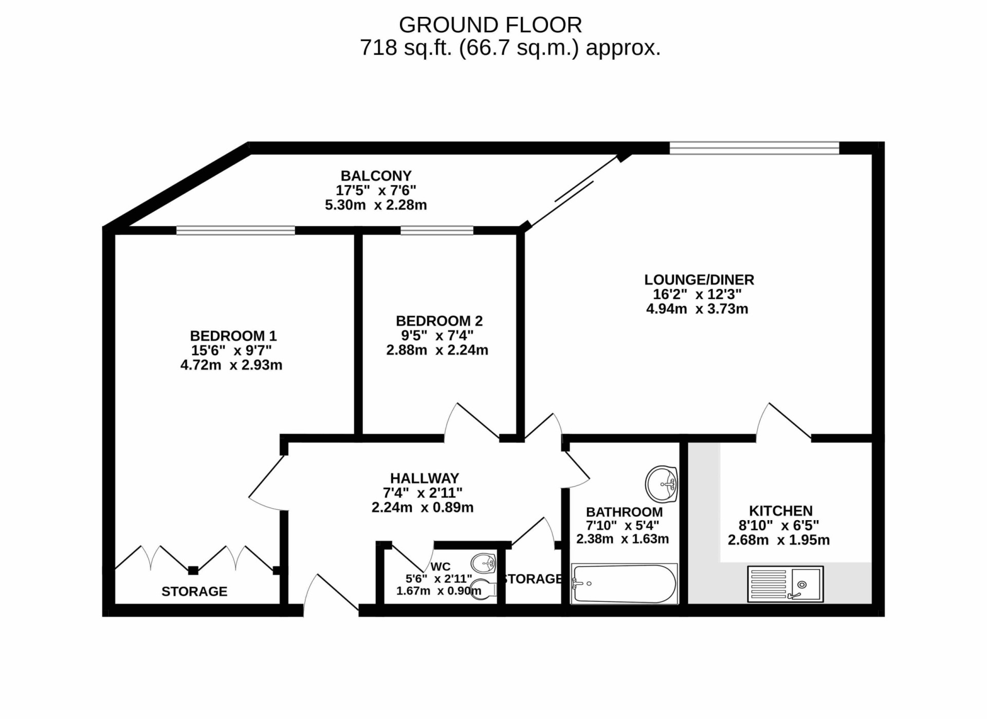 211 Kings Court,, Ramsey floorplan