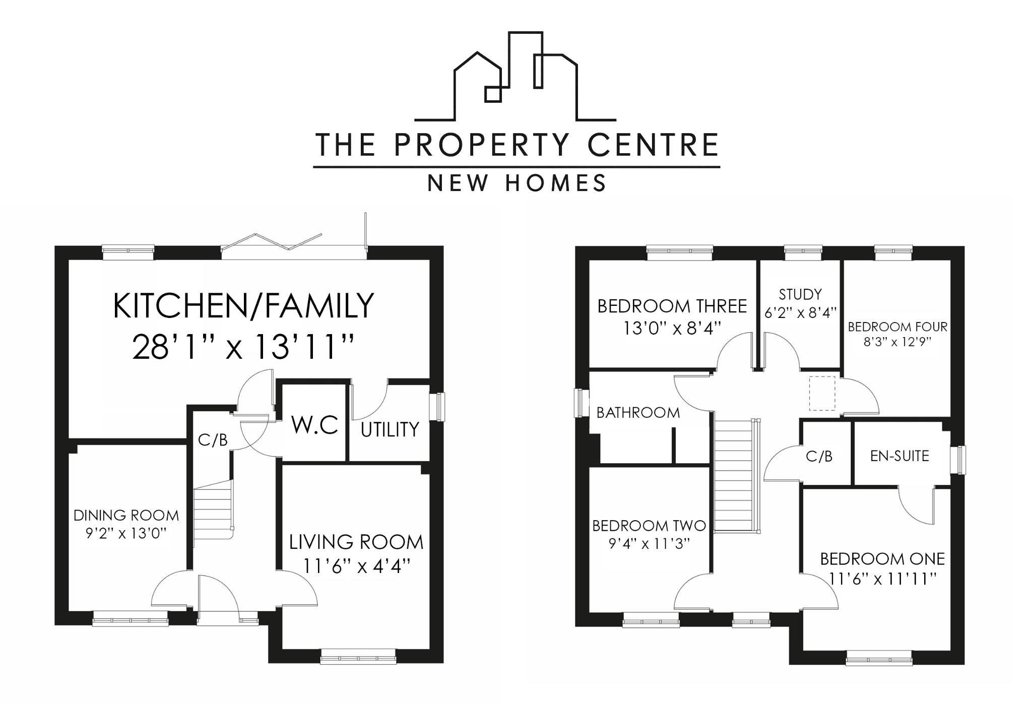 Plot 316, The Lancombe, Monkton Heathfield floorplan