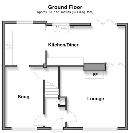 Corner Farm Road Staplehurst, Tonbridge floorplan