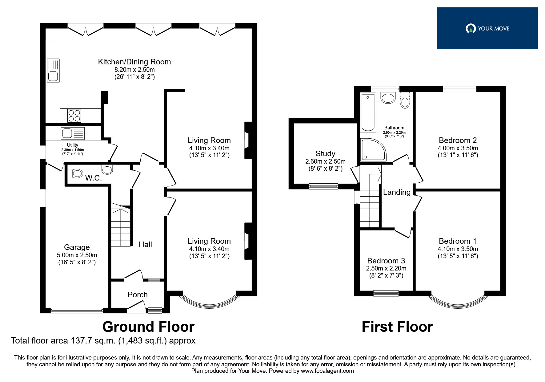 56, Howard Road, Leicester floorplan