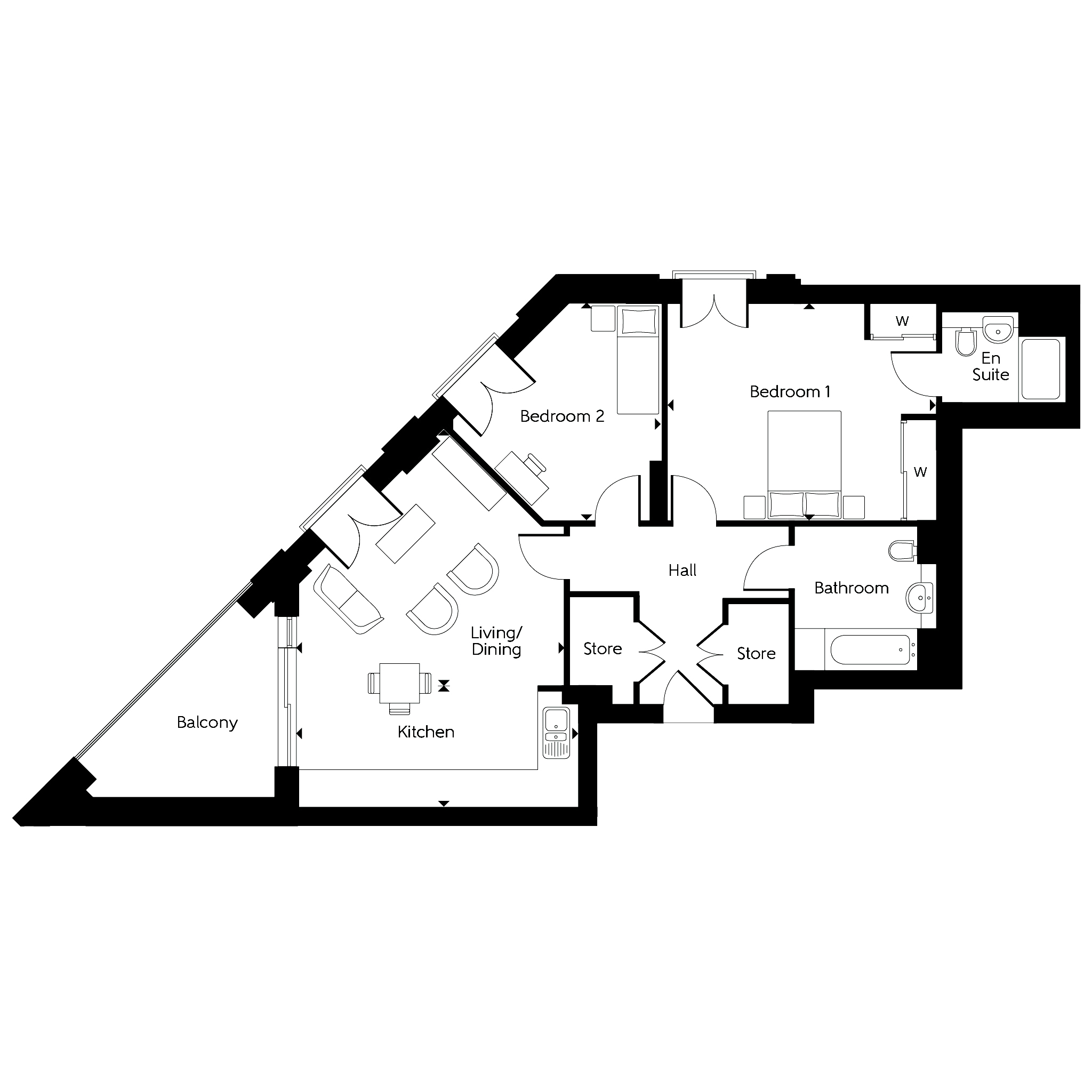 252, Fielders Crescent, Barking floorplan