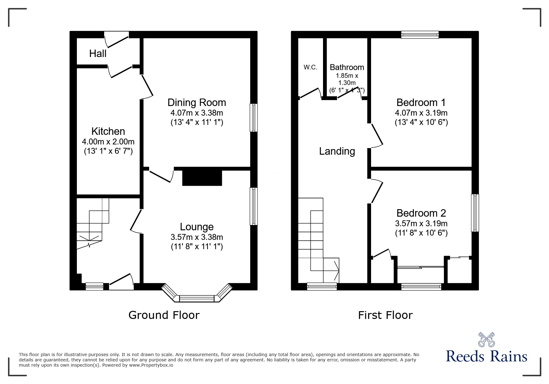 83, The Oval, Chester Le Street floorplan