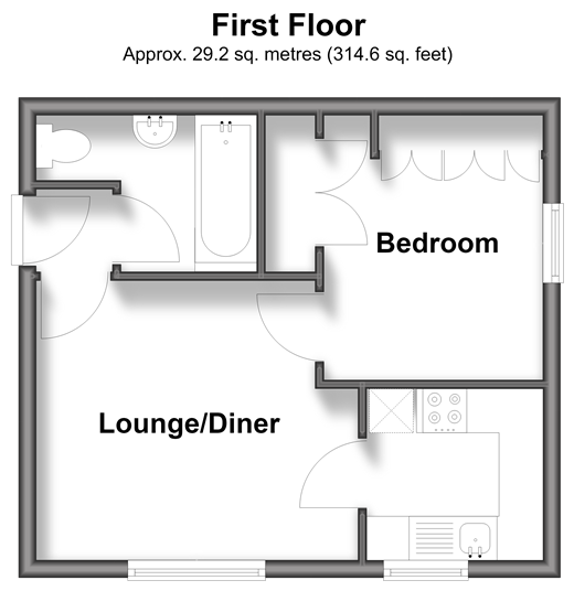 Yunus Khan Close Walthamstow, London floorplan
