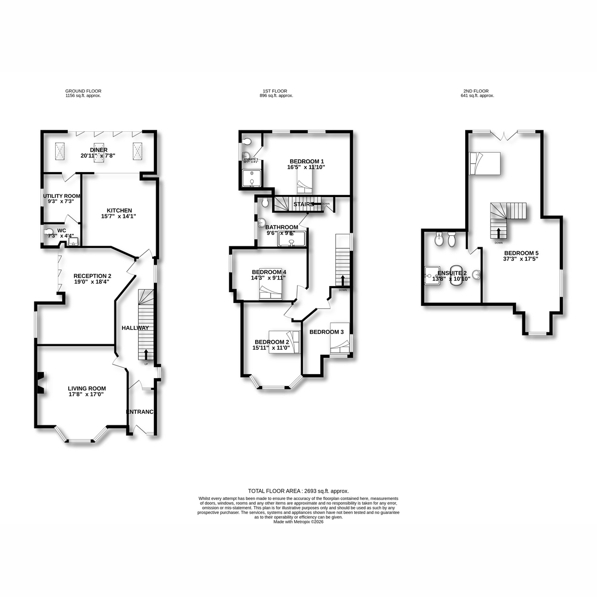 70, Leigh Cliff Road, Leigh-on-sea floorplan