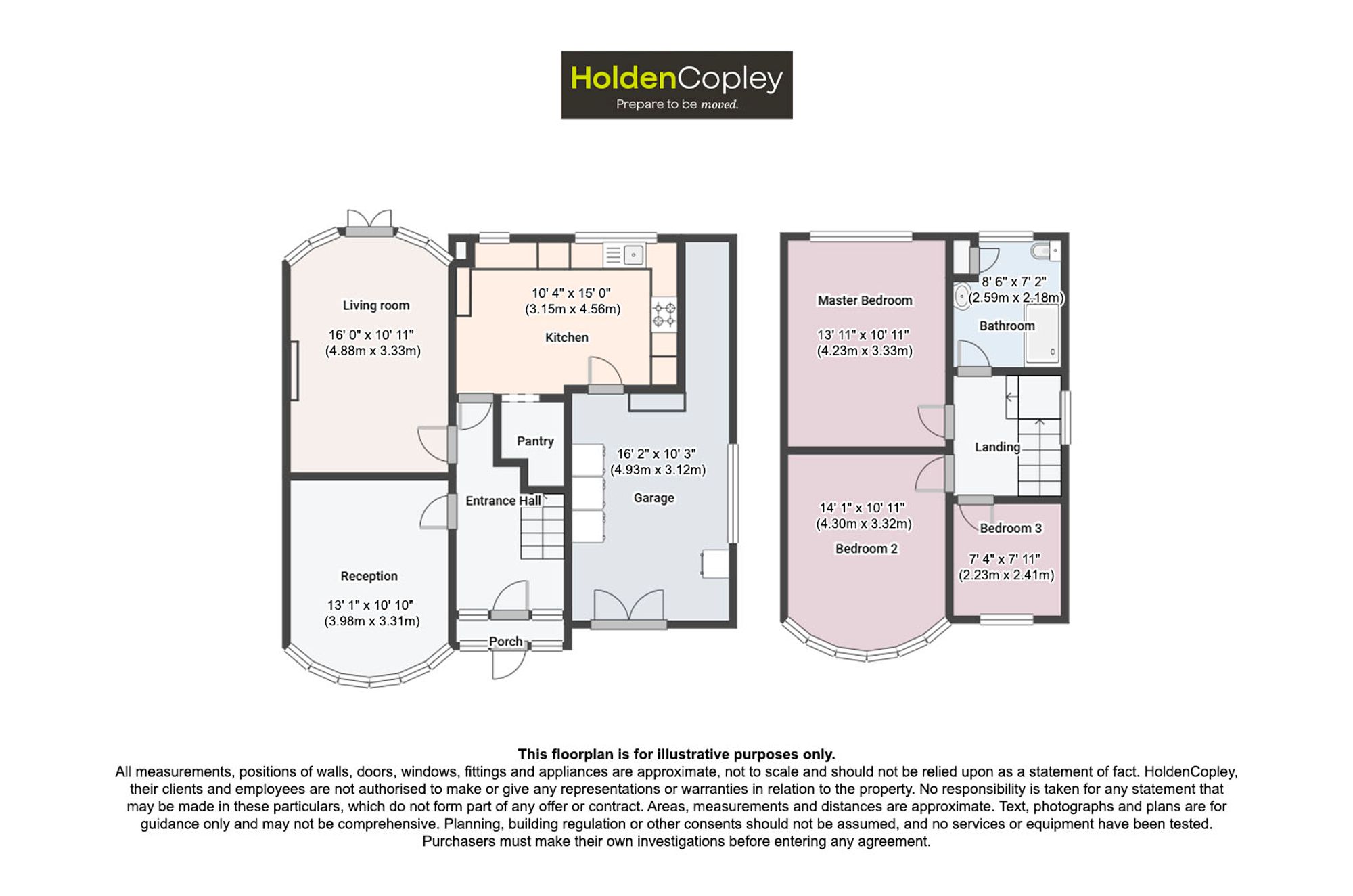110 Bedale Road, Nottingham floorplan