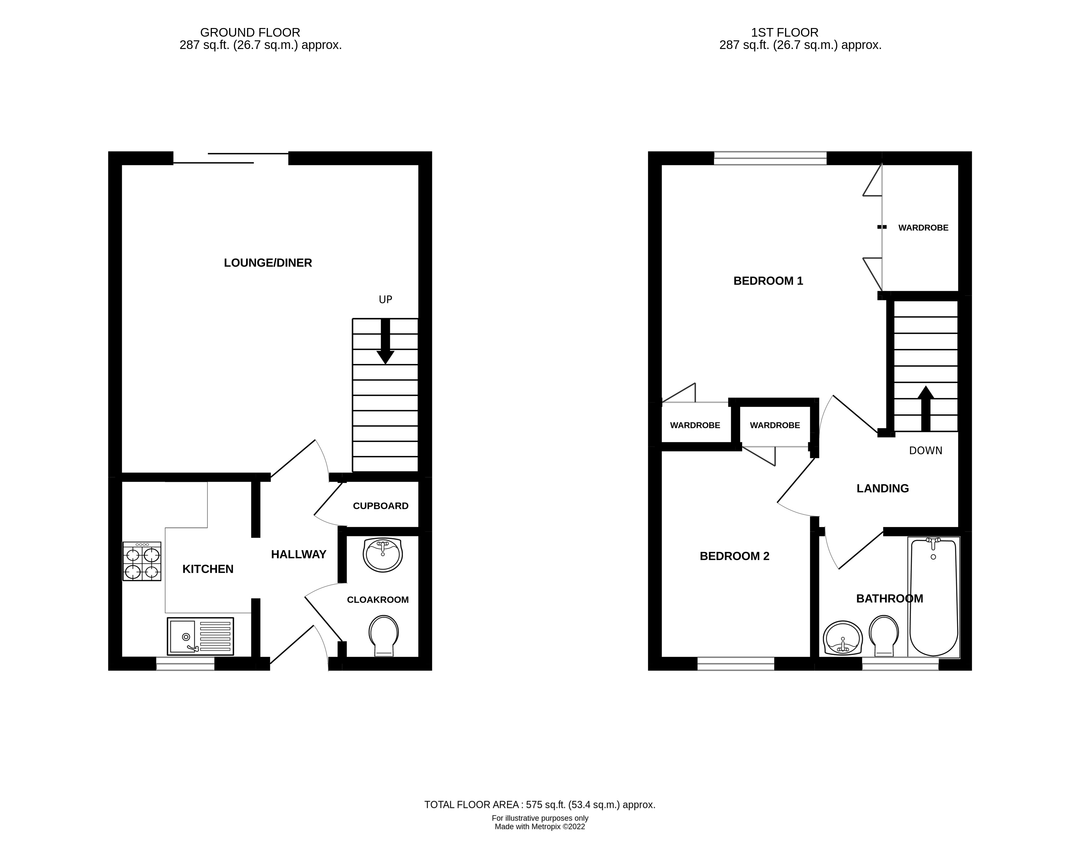 Ellan Hay Road, Bradley Stoke, Bristol, South Gloucestershire BS32, 2 bedroom end terrace house