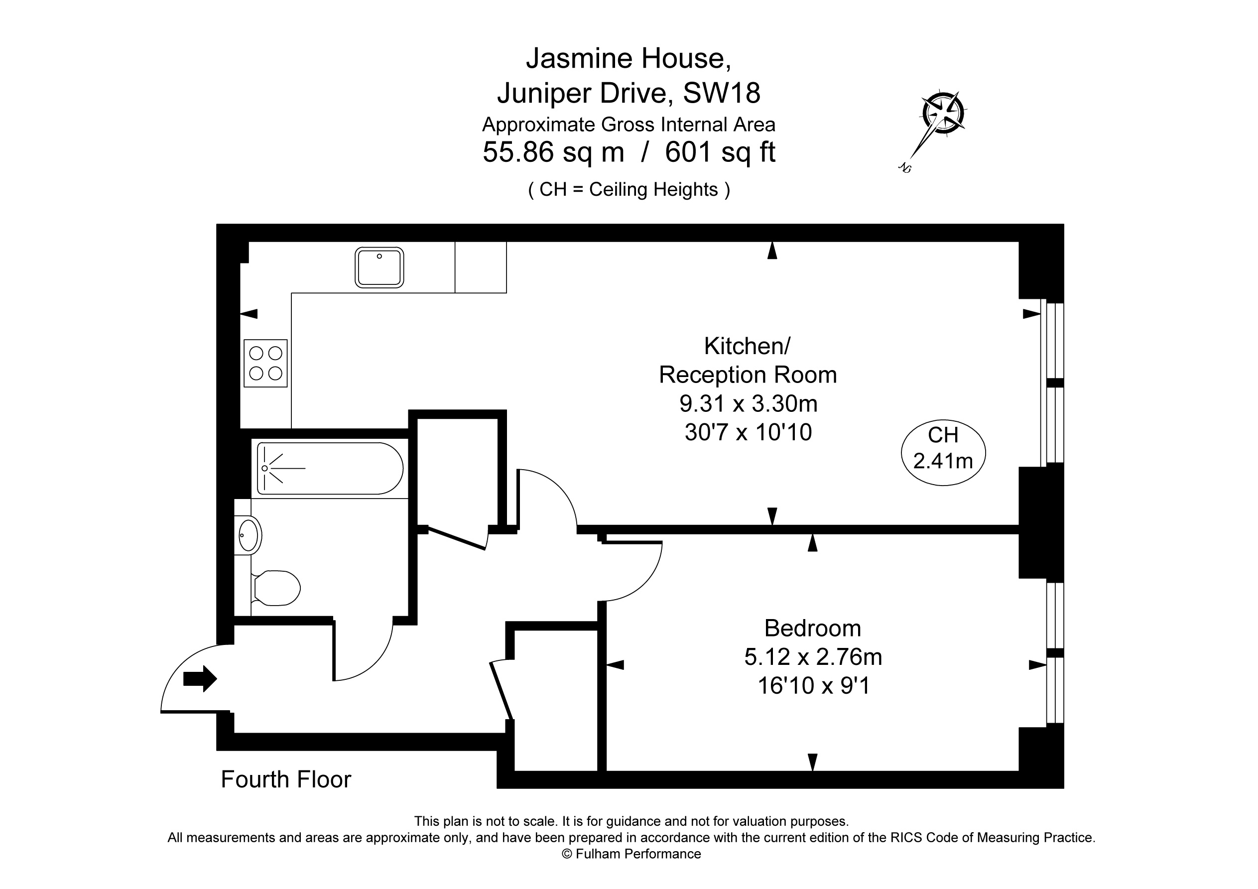 1 Bedrooms Flat for sale in Juniper Drive, London SW18