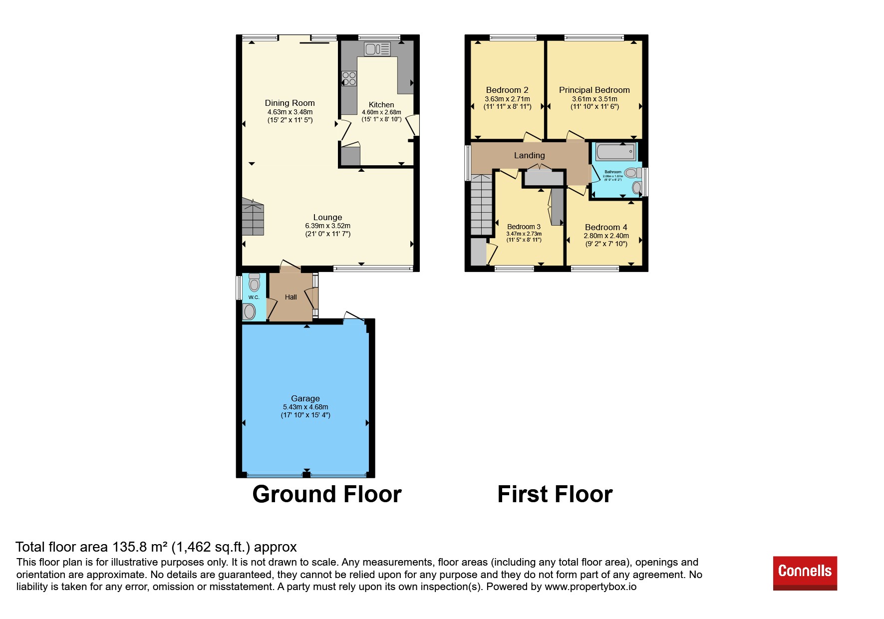 36, London Road, Buntingford floorplan