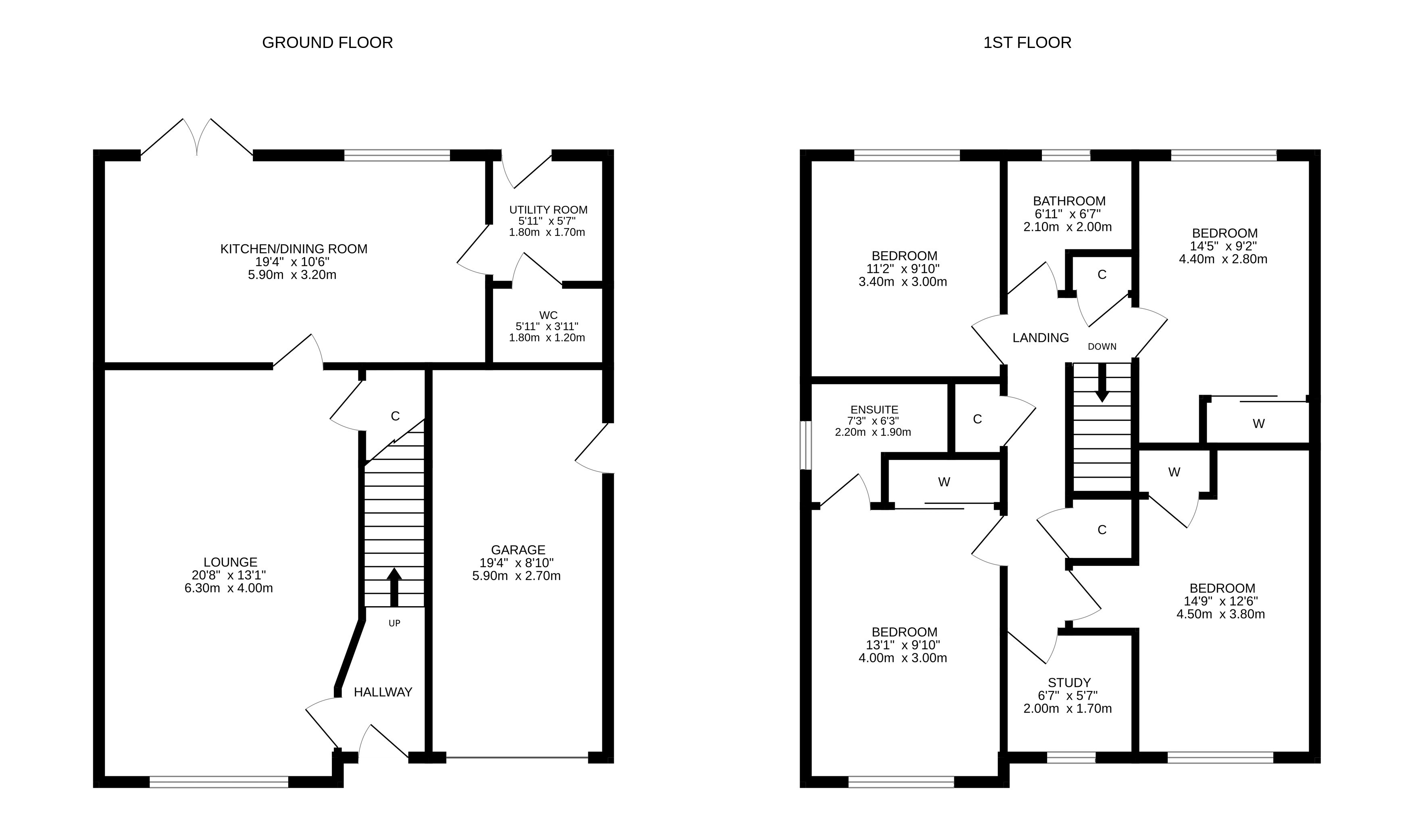 16, Jura Way, Crieff floorplan