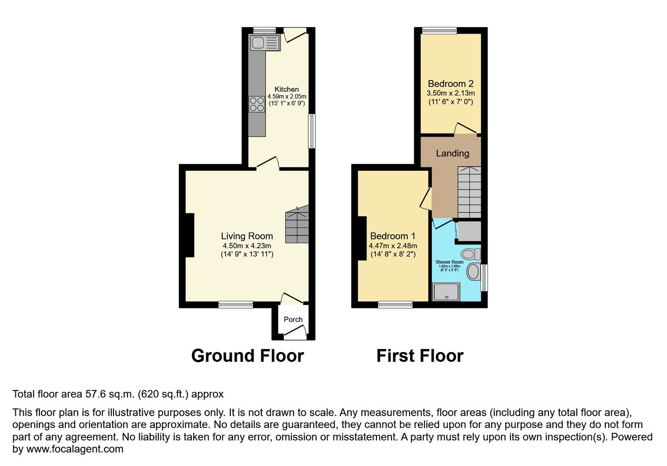 18, Nook Side, Rochdale floorplan