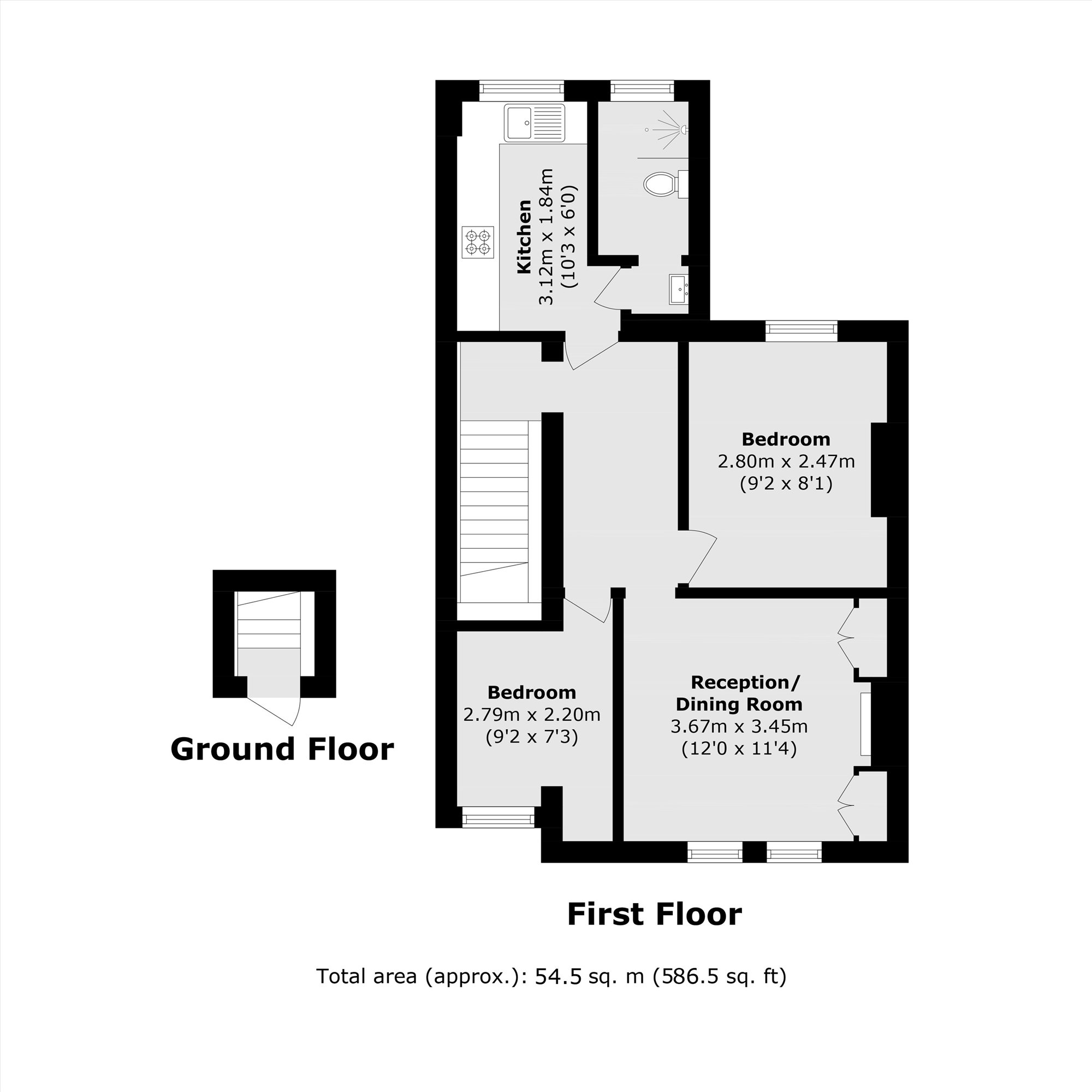 16B, Henslowe Road, London floorplan