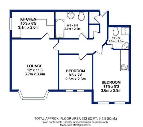 2 Bedrooms Flat to rent in Pennyfield Close, Meanwood, Leeds, West Yorkshire LS6