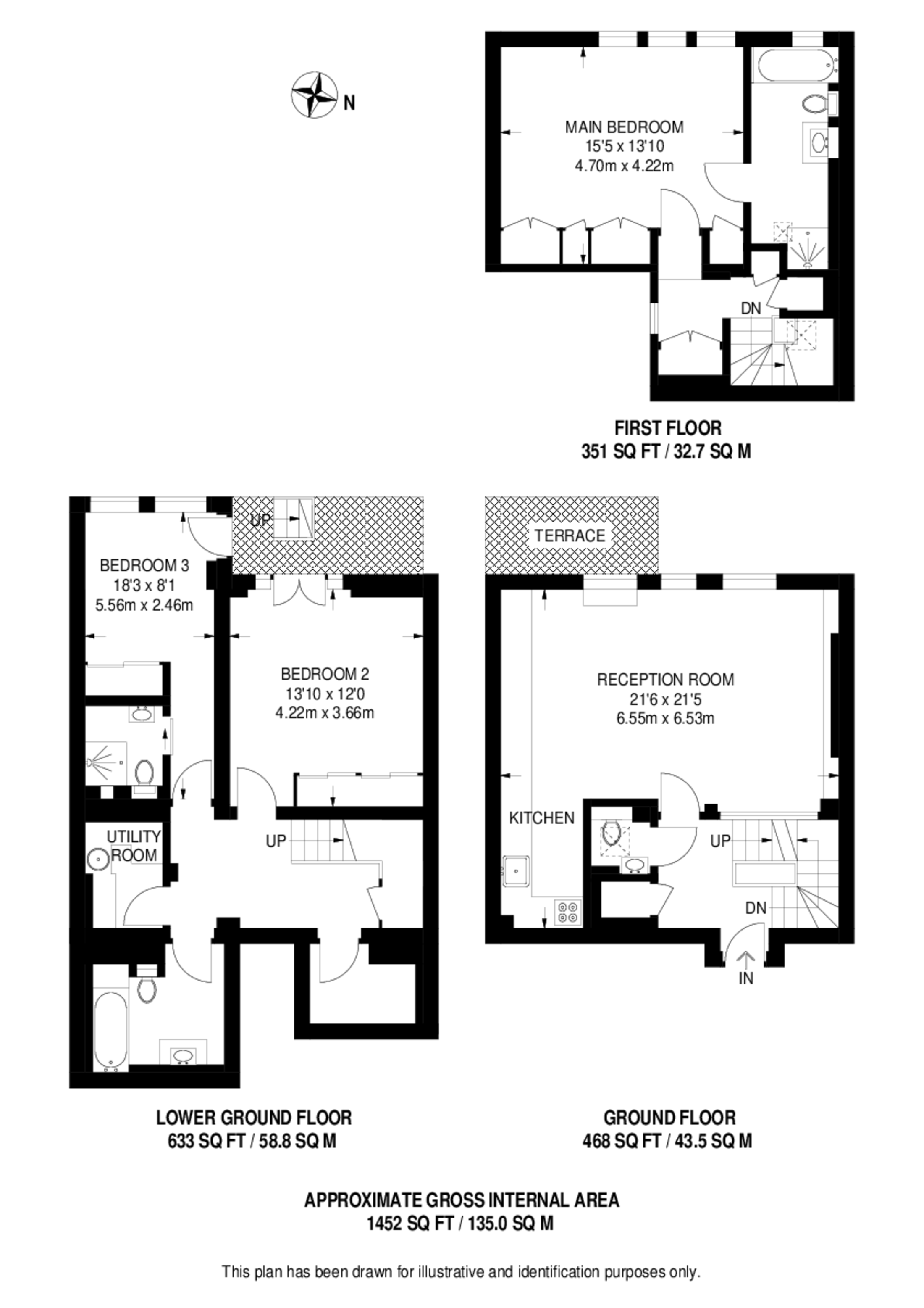 Montagu Square, Marylebone floorplan