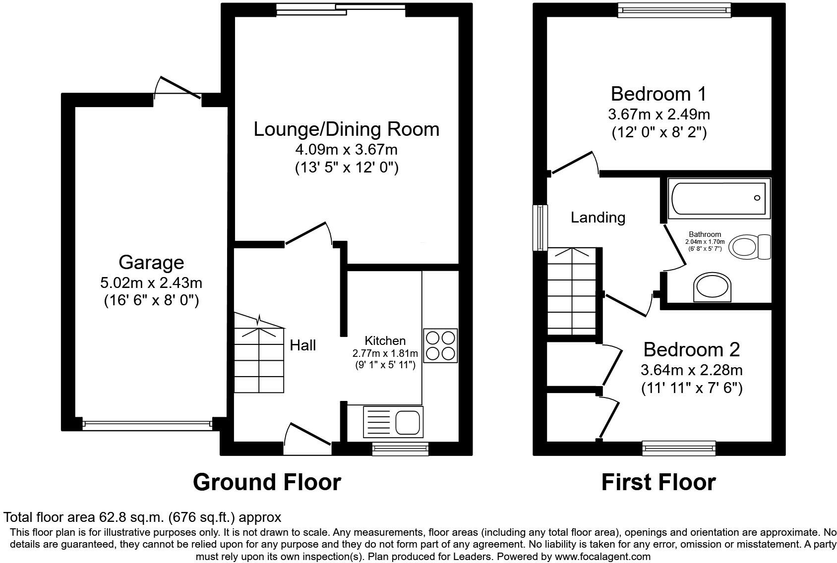 Cucklington Gardens, Cucklington Gardens floorplan
