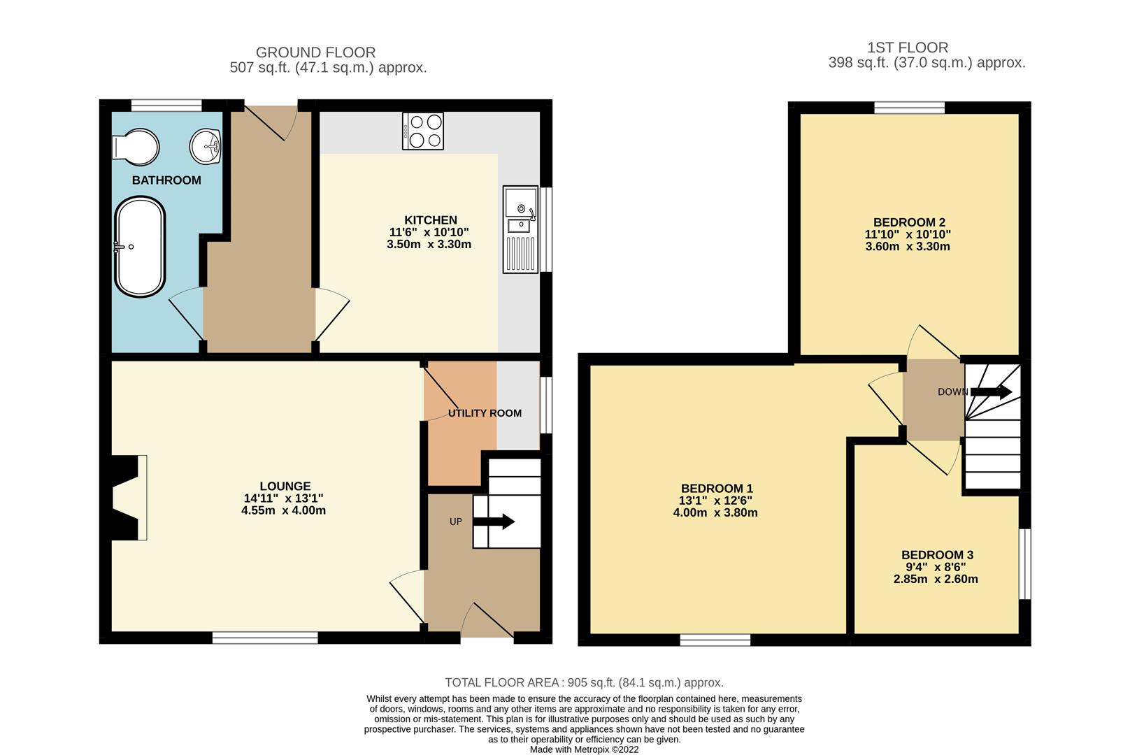 Enholmes Gate Cottage, 1, Enholmes Lane, Patrington floorplan