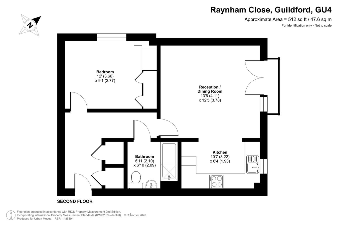 18, Raynham Close, Guildford floorplan