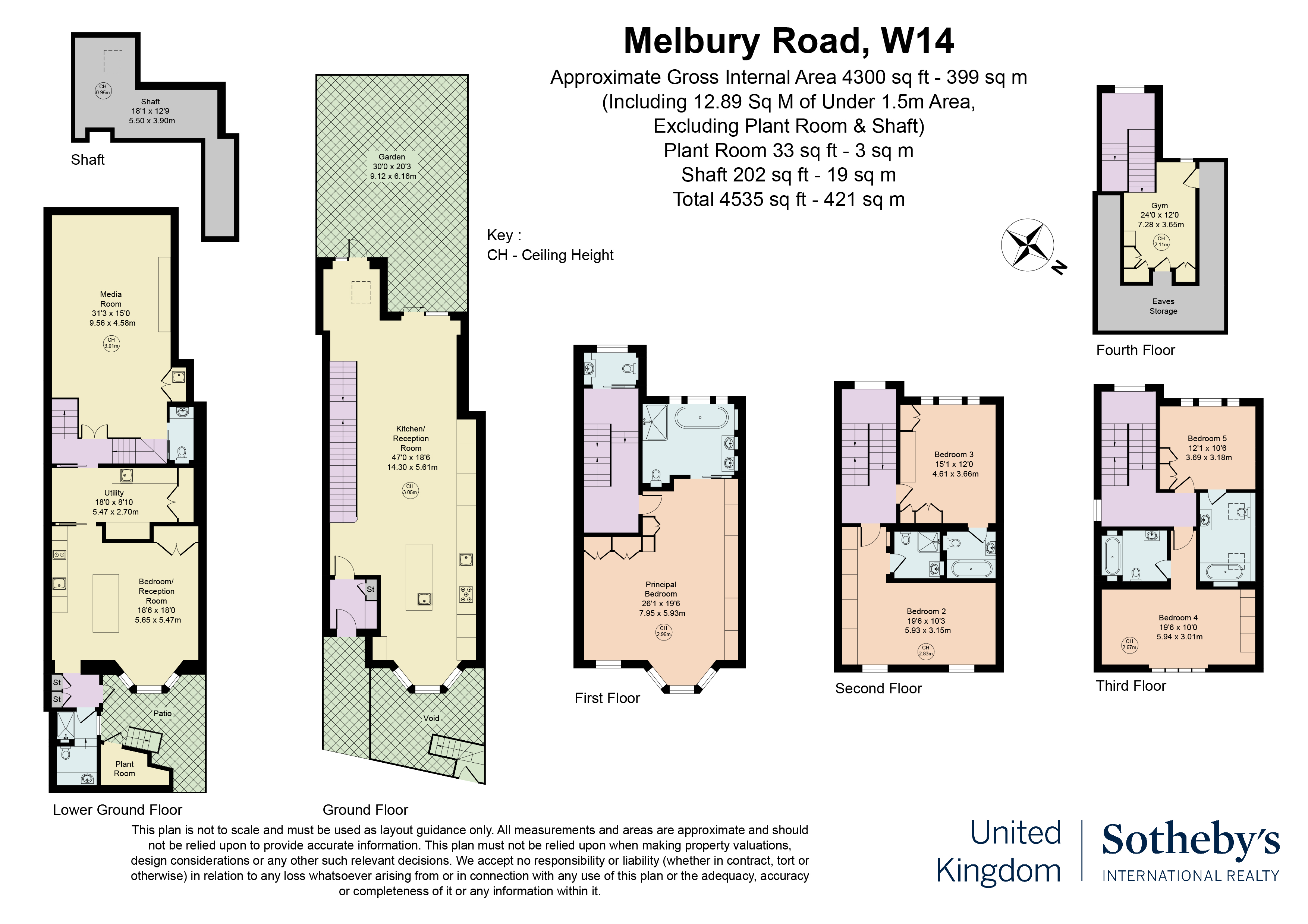 20, Melbury Road, London floorplan