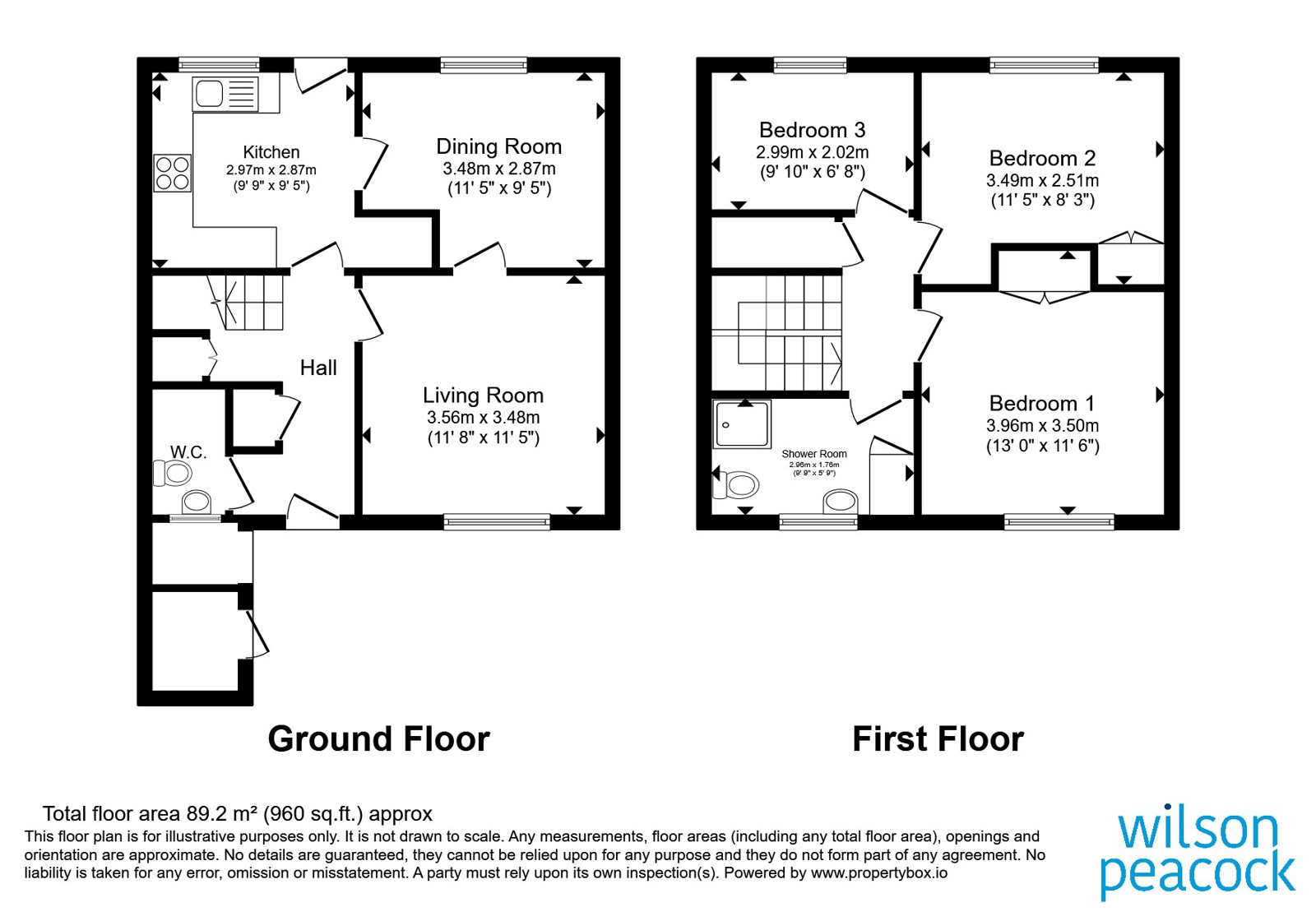 2, St. Pauls Close, Bedford floorplan