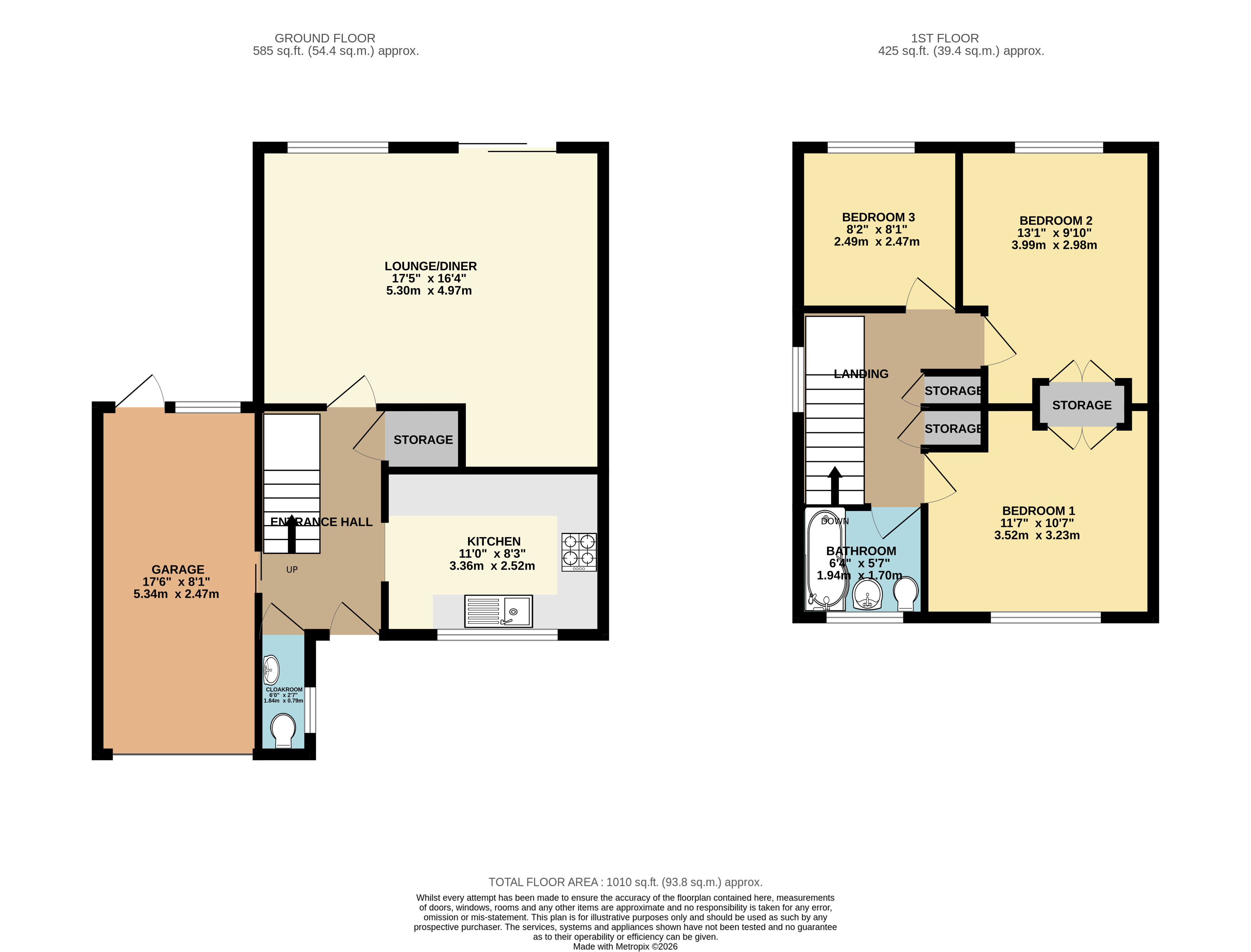 6, Redgrave Gardens, Luton floorplan