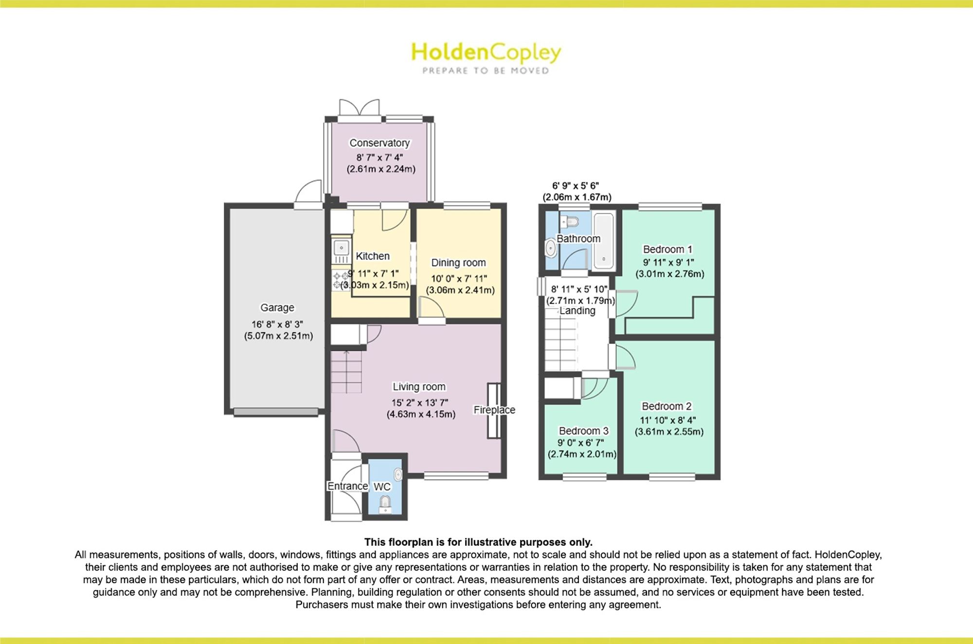18 Colindale Gardens, Nottingham floorplan