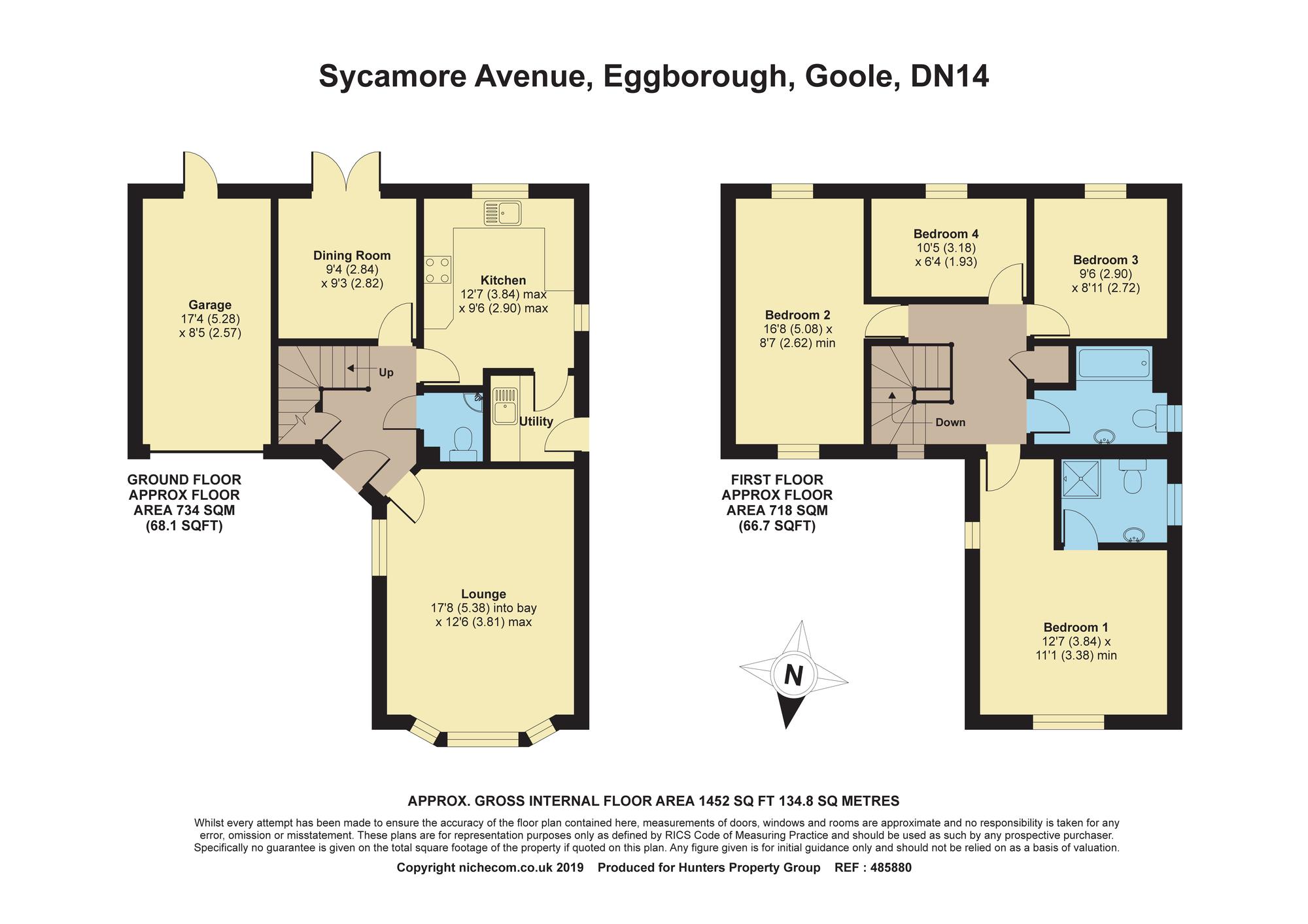 4 Bedrooms Detached house for sale in Sycamore Avenue, Eggborough, Goole DN14