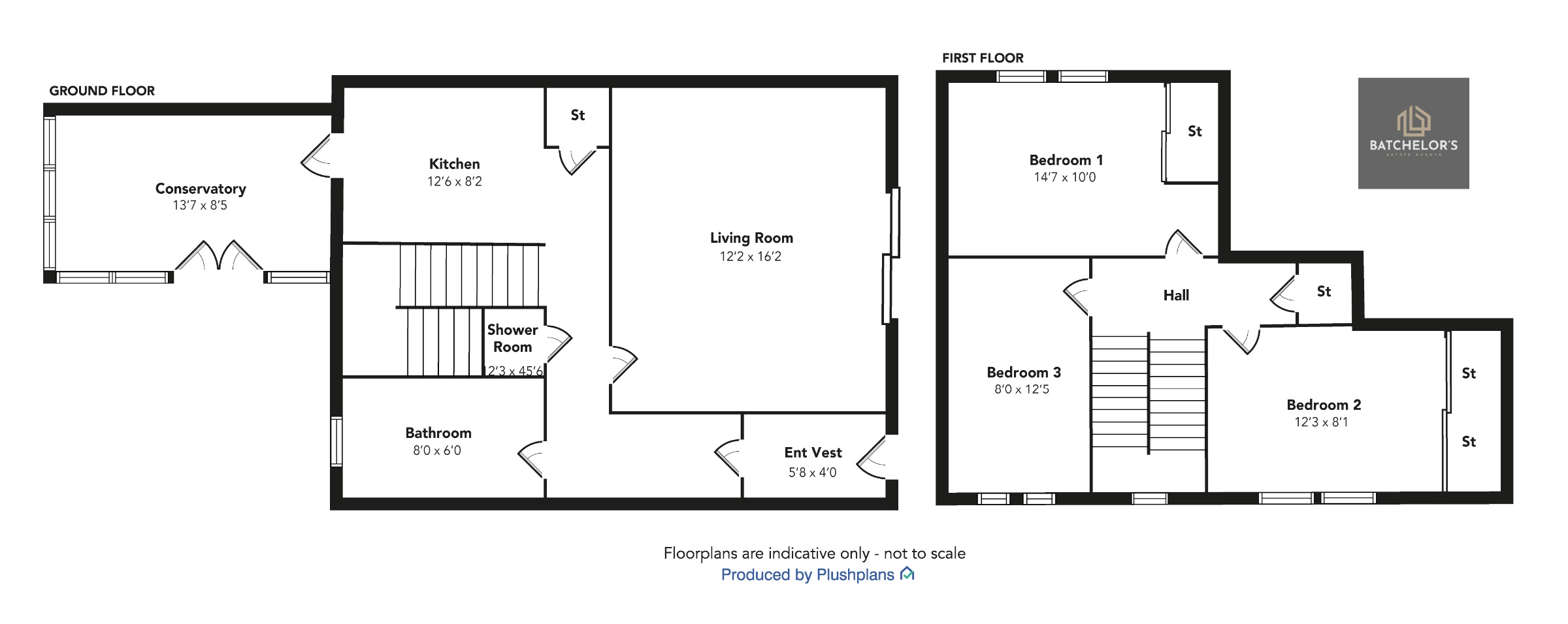 106 Penilee Terrace, Glasgow floorplan