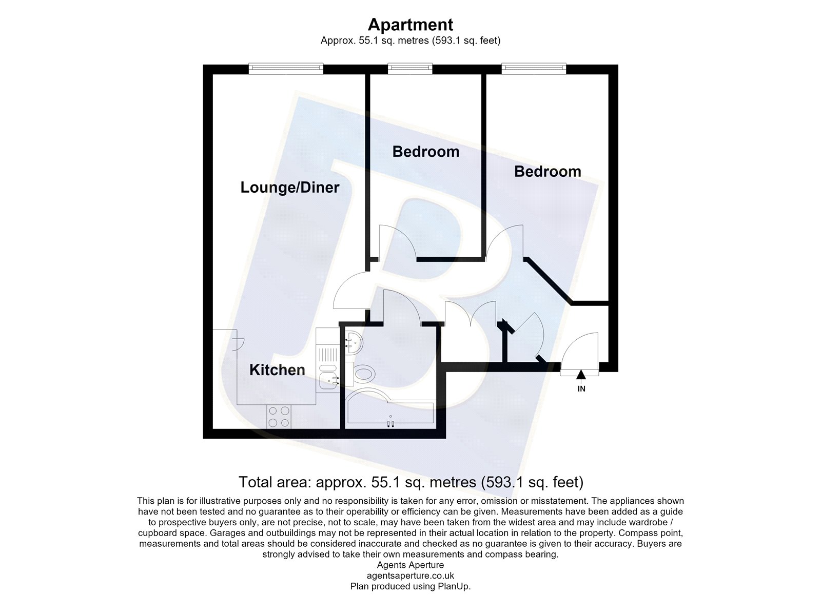 Flat 3, Cirrus Court,, St. Marys Lane, Essex floorplan