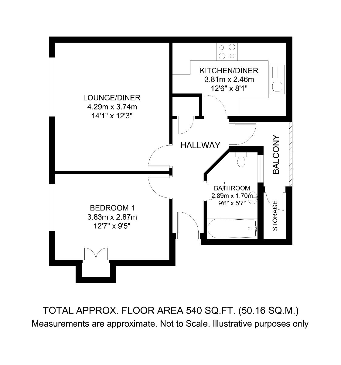 27 Preston Road, Romford floorplan
