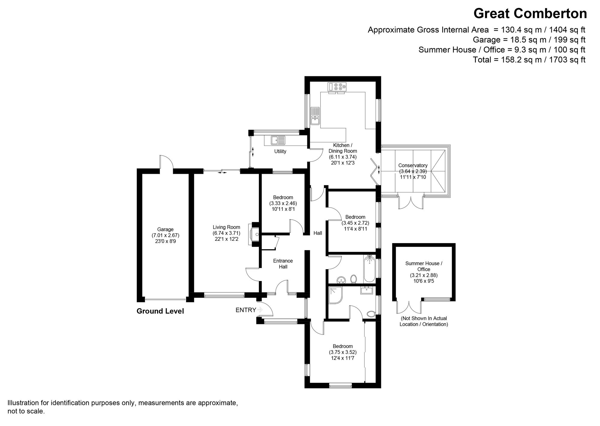 St. Annes, Pershore floorplan