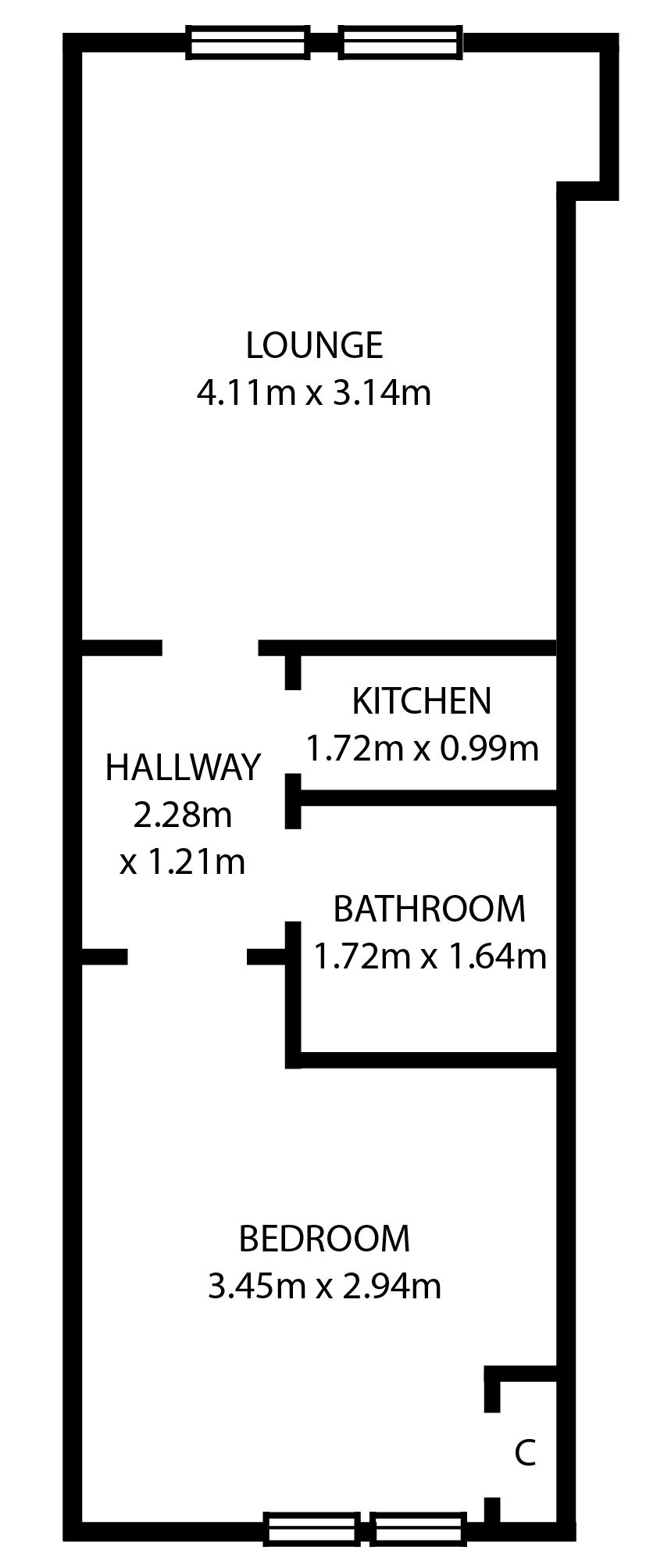 1 Bedrooms Flat for sale in Flat 0/1, 80 Shakespeare Street, Maryhill, Glasgow G20