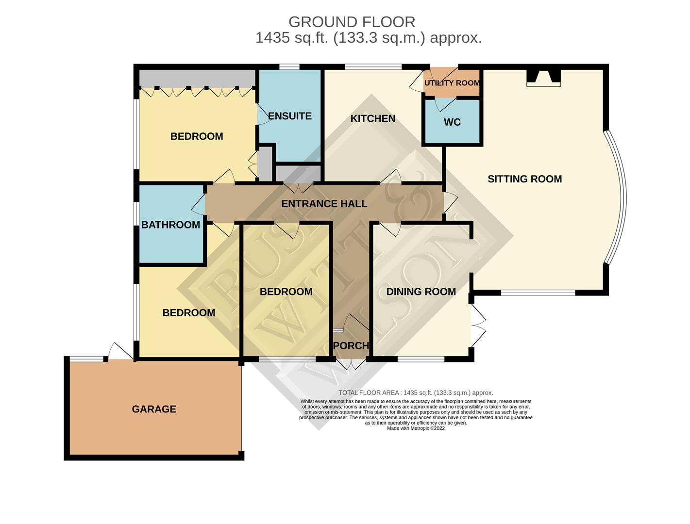 Greendale, New Road, Northiam floorplan