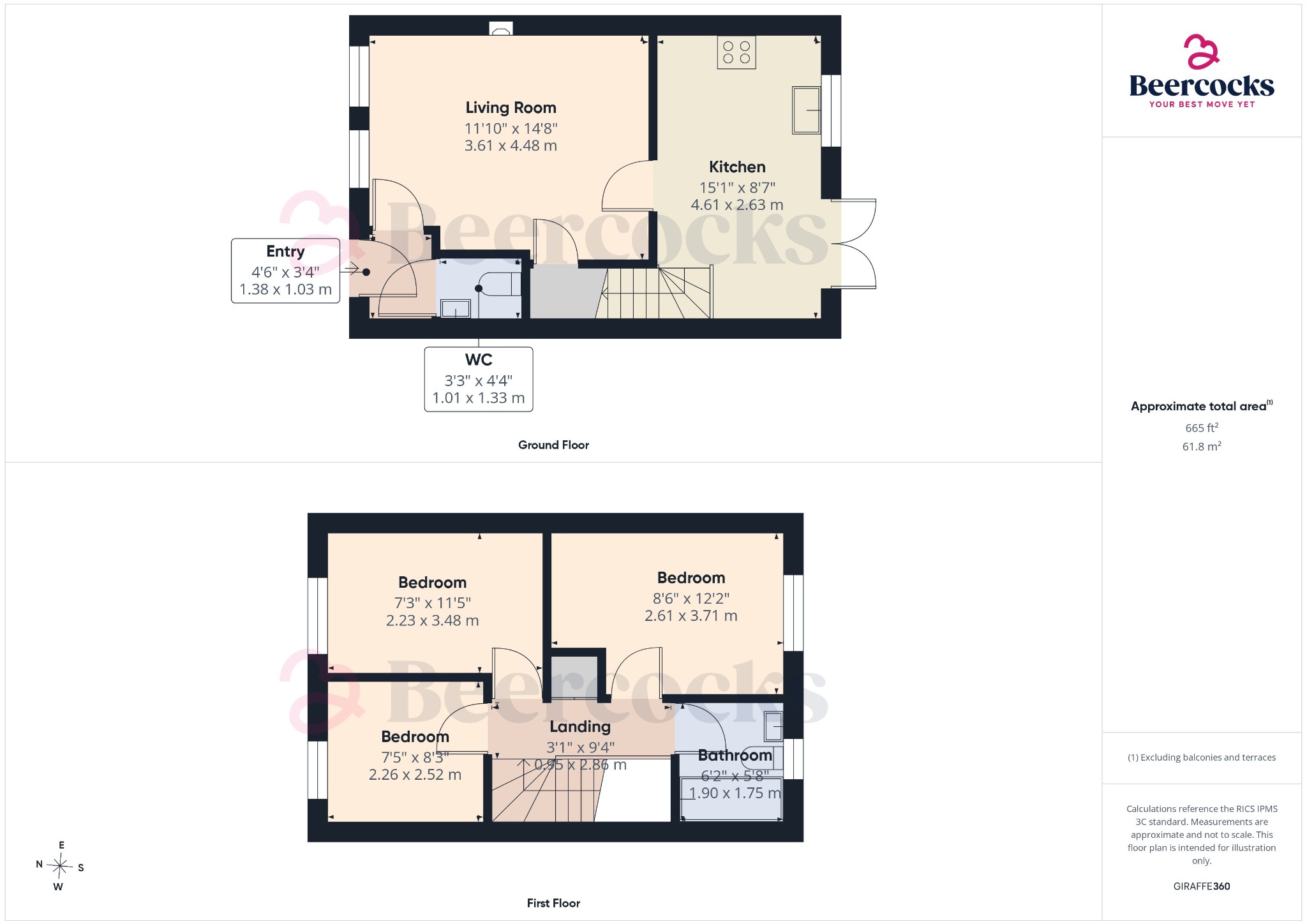 51 Flanders Red, Hull, East Riding of Yorkshire floorplan