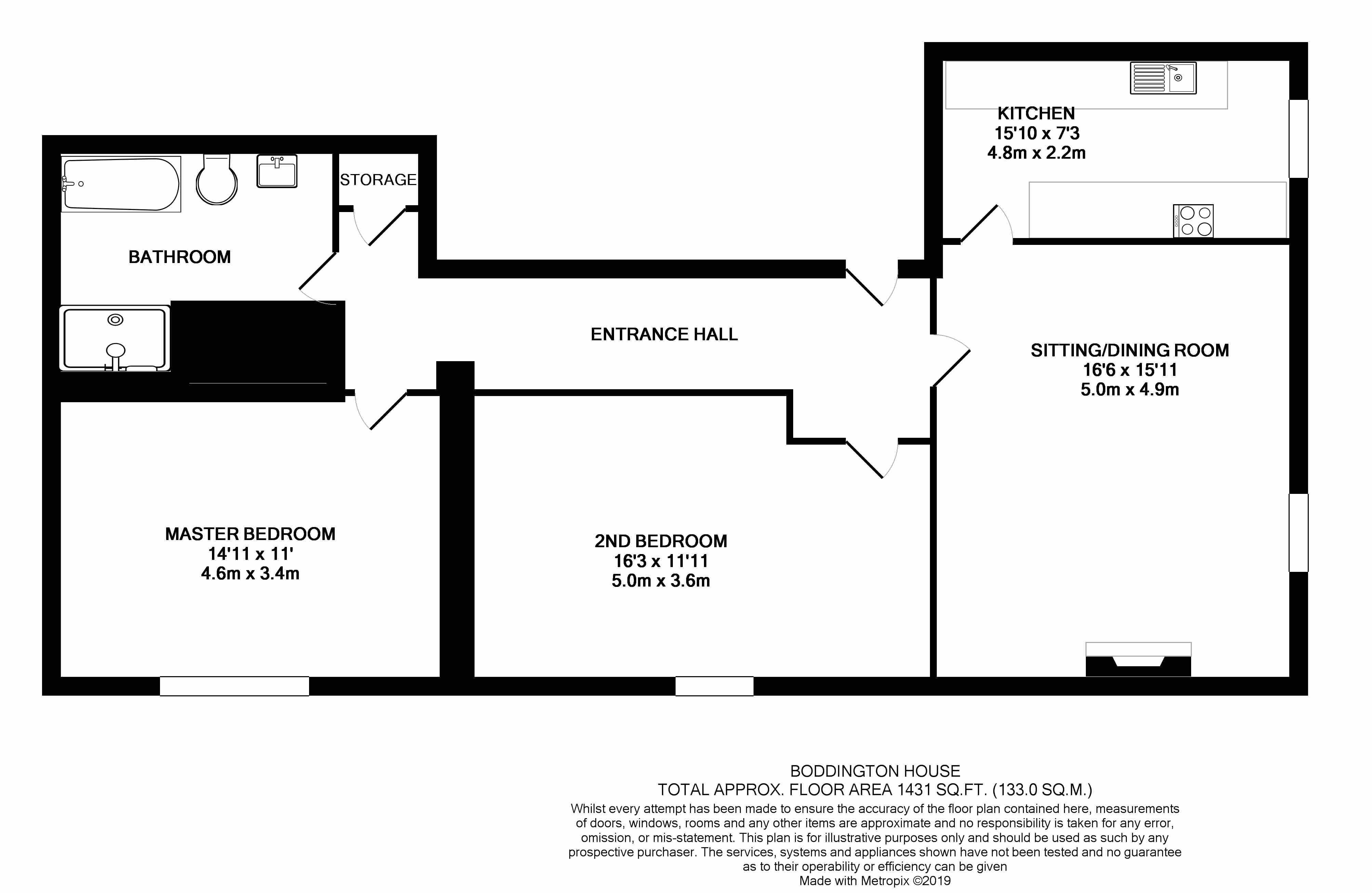 Boddington House, Boddington Lane, Boddington GL51, 2 bedroom flat to