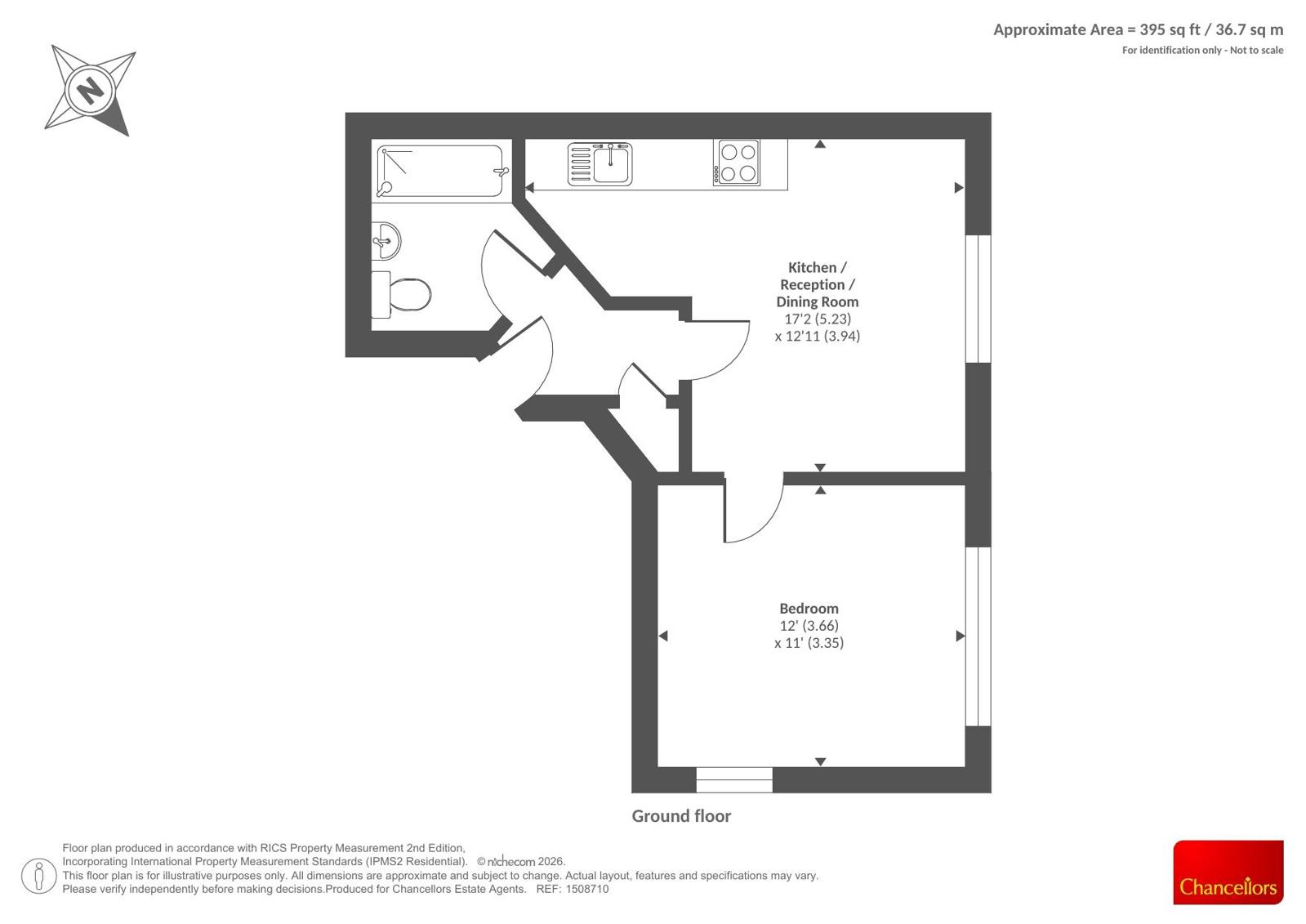 Flat 2, 248, London Road, Oxford floorplan