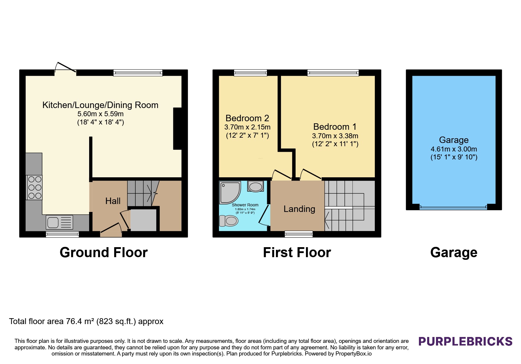 14, Gordon Crescent, Broadmeadows, South Normanton floorplan