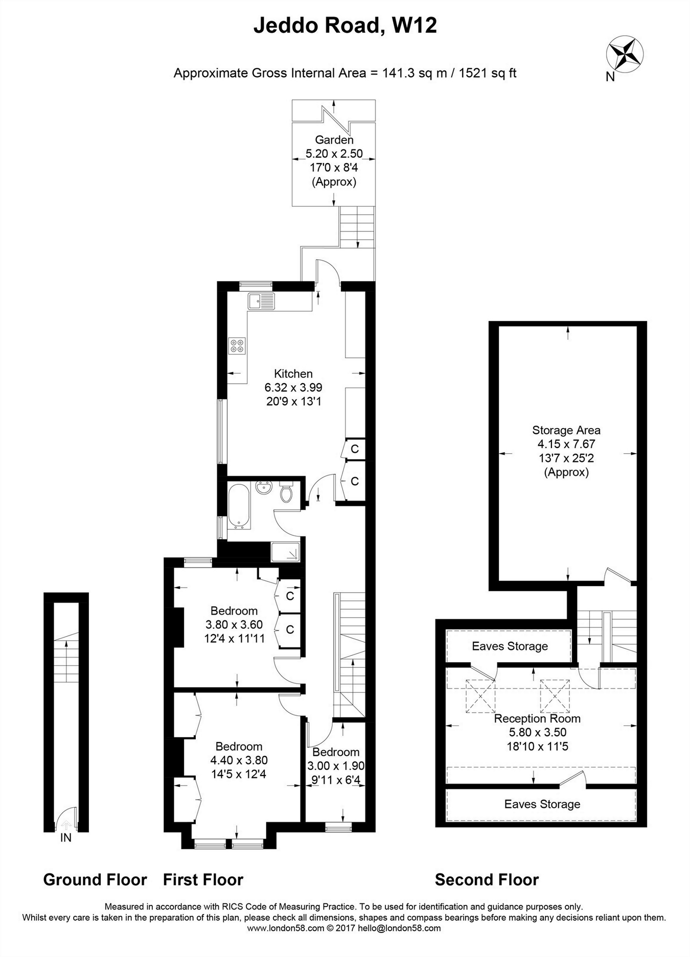 3 Bedrooms Flat to rent in Jeddo Road, London W12