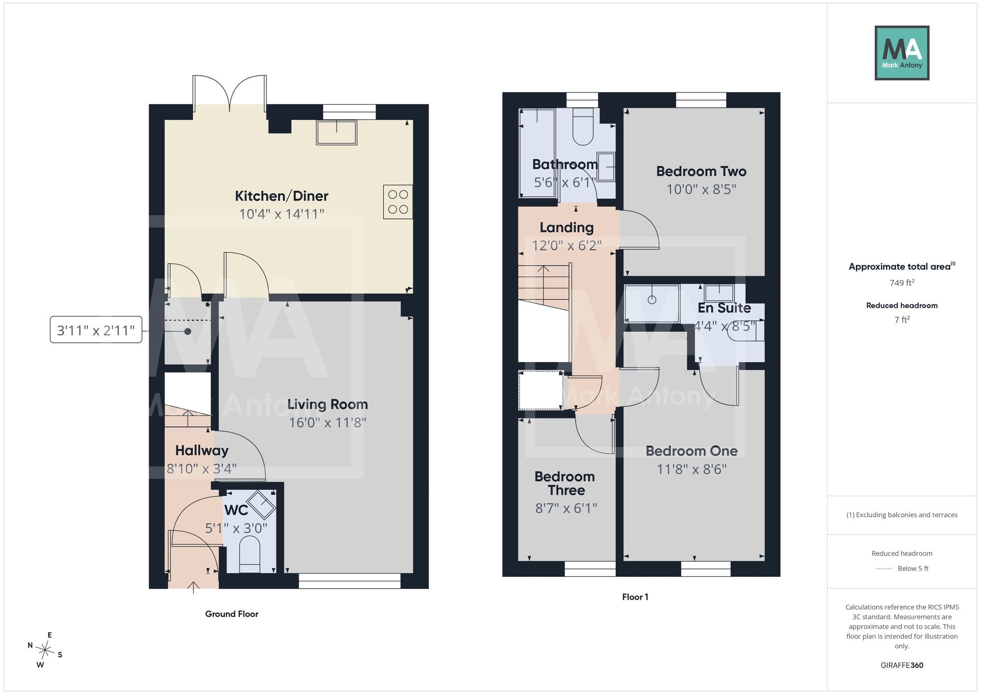 11 Wisbech Close, Runcorn floorplan