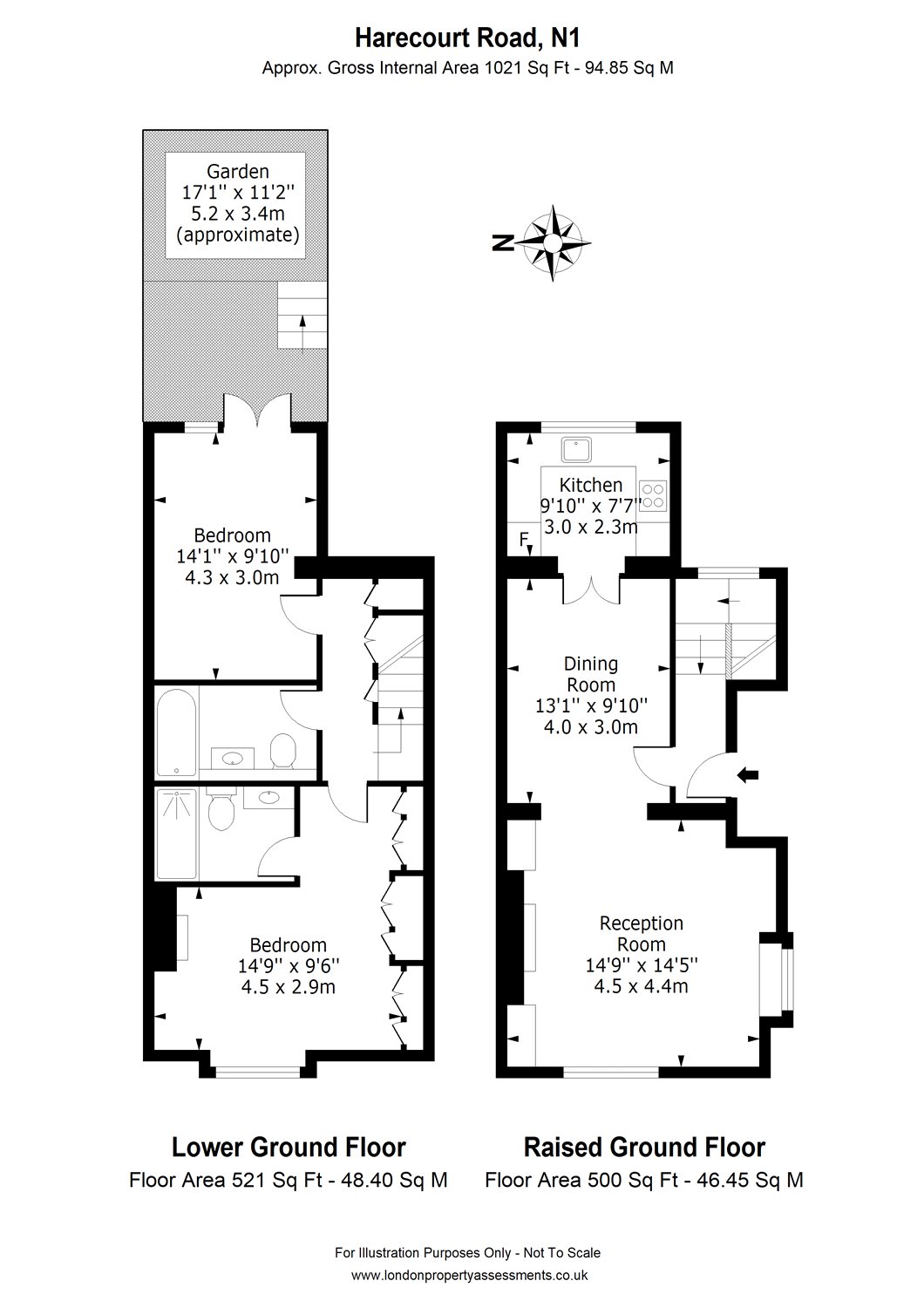 2 Bedrooms Flat to rent in Harecourt Road, London N1