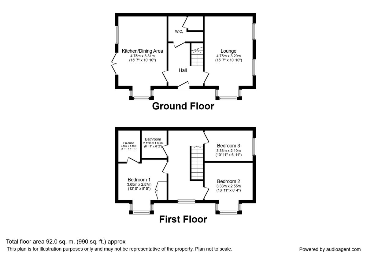 3 Bedrooms Detached house to rent in Keepers Avenue, Maidstone ME16