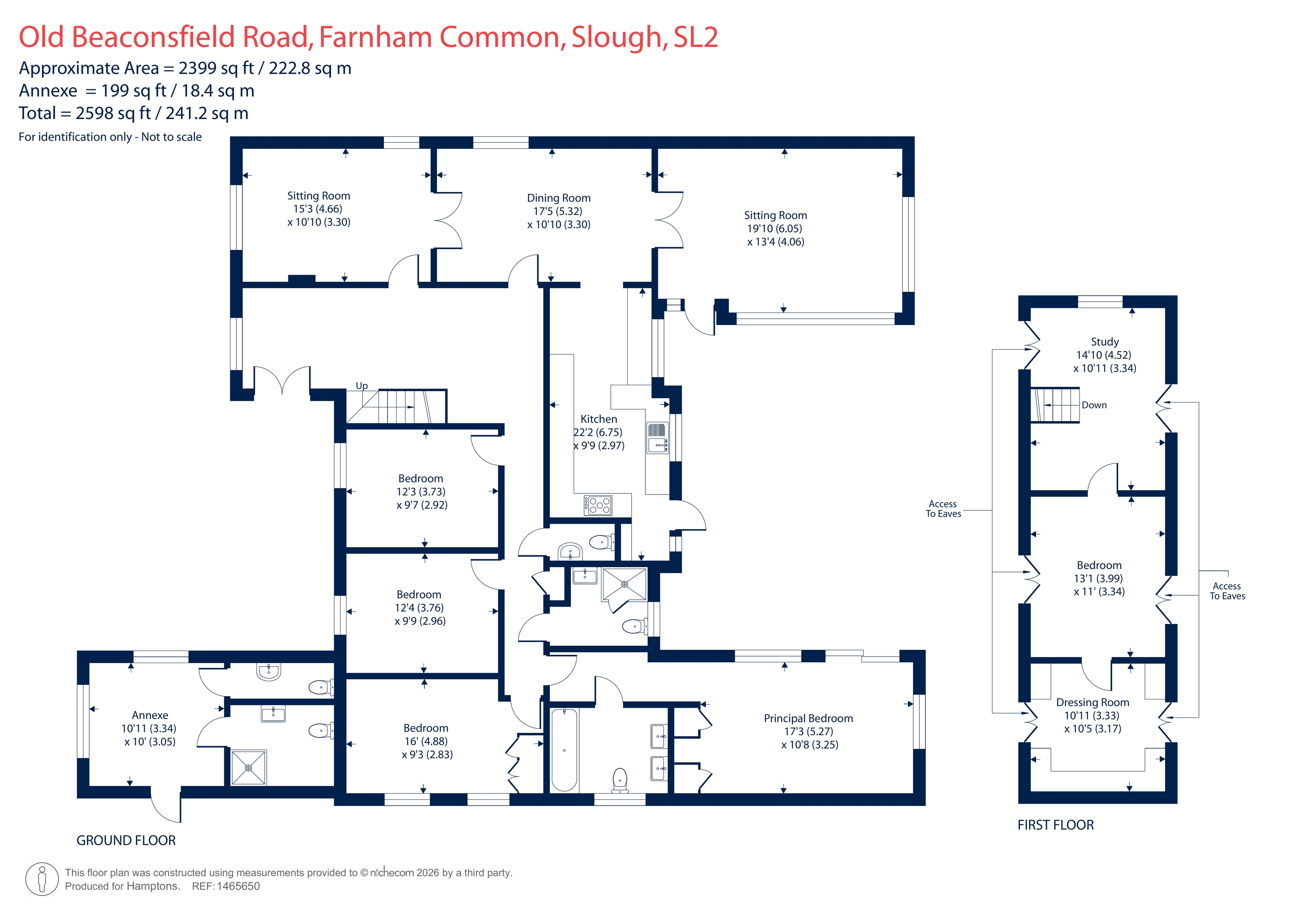 Fairview, Old Beaconsfield Road, Slough floorplan